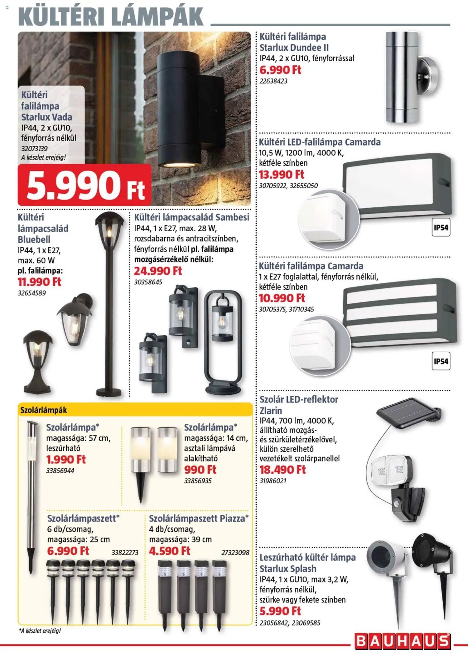 Bauhaus újság 2026.04.02. Bauhaus akciós újság (2026-04-02 - 2026-05-05)