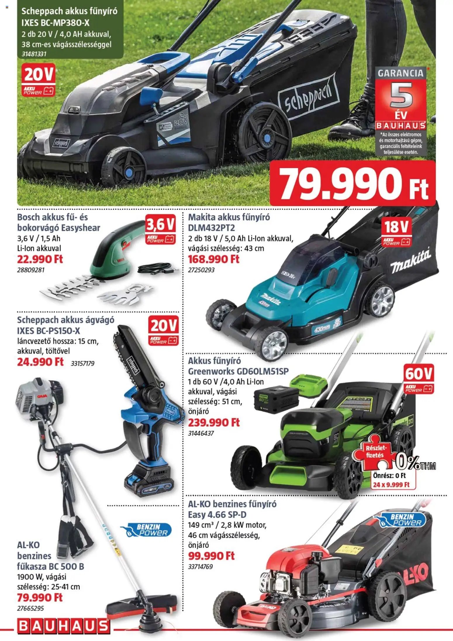 Bauhaus újság 2026.04.02. Bauhaus akciós újság (2026-04-02 - 2026-05-05)