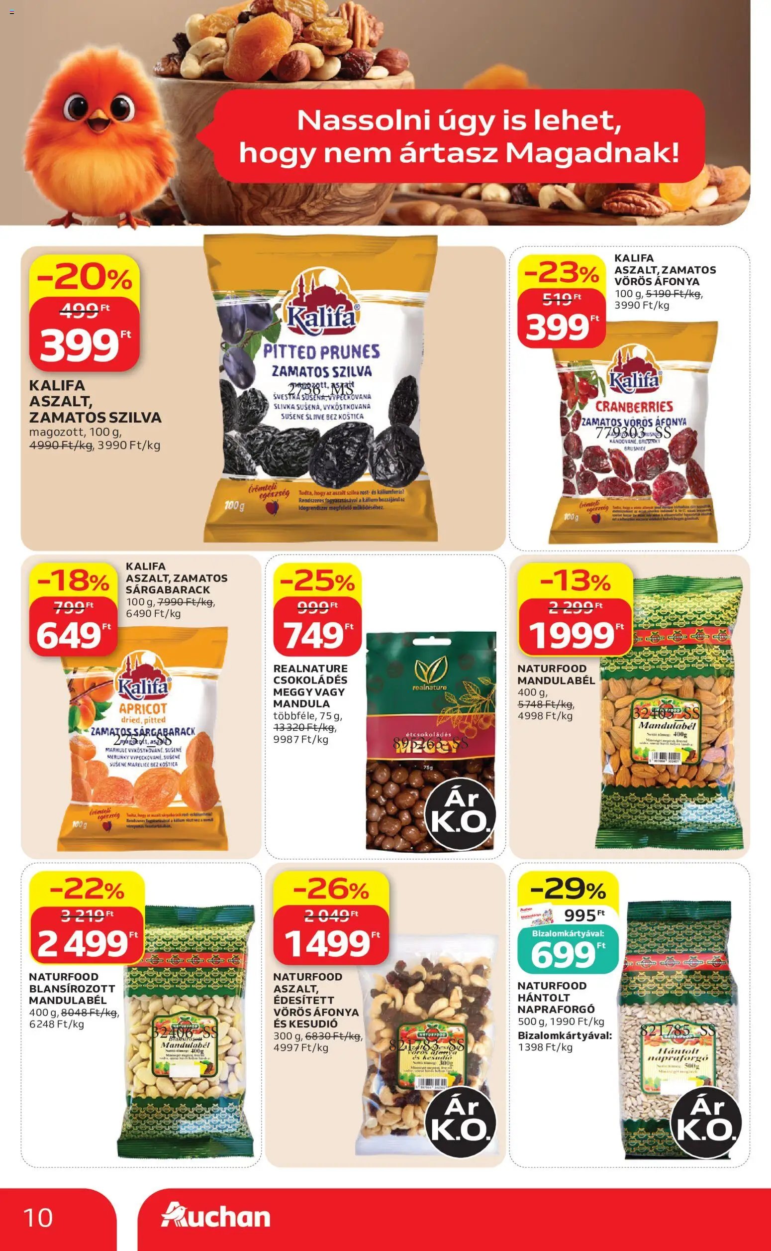 Auchan újság 2026.08.13. Auchan akciós újság