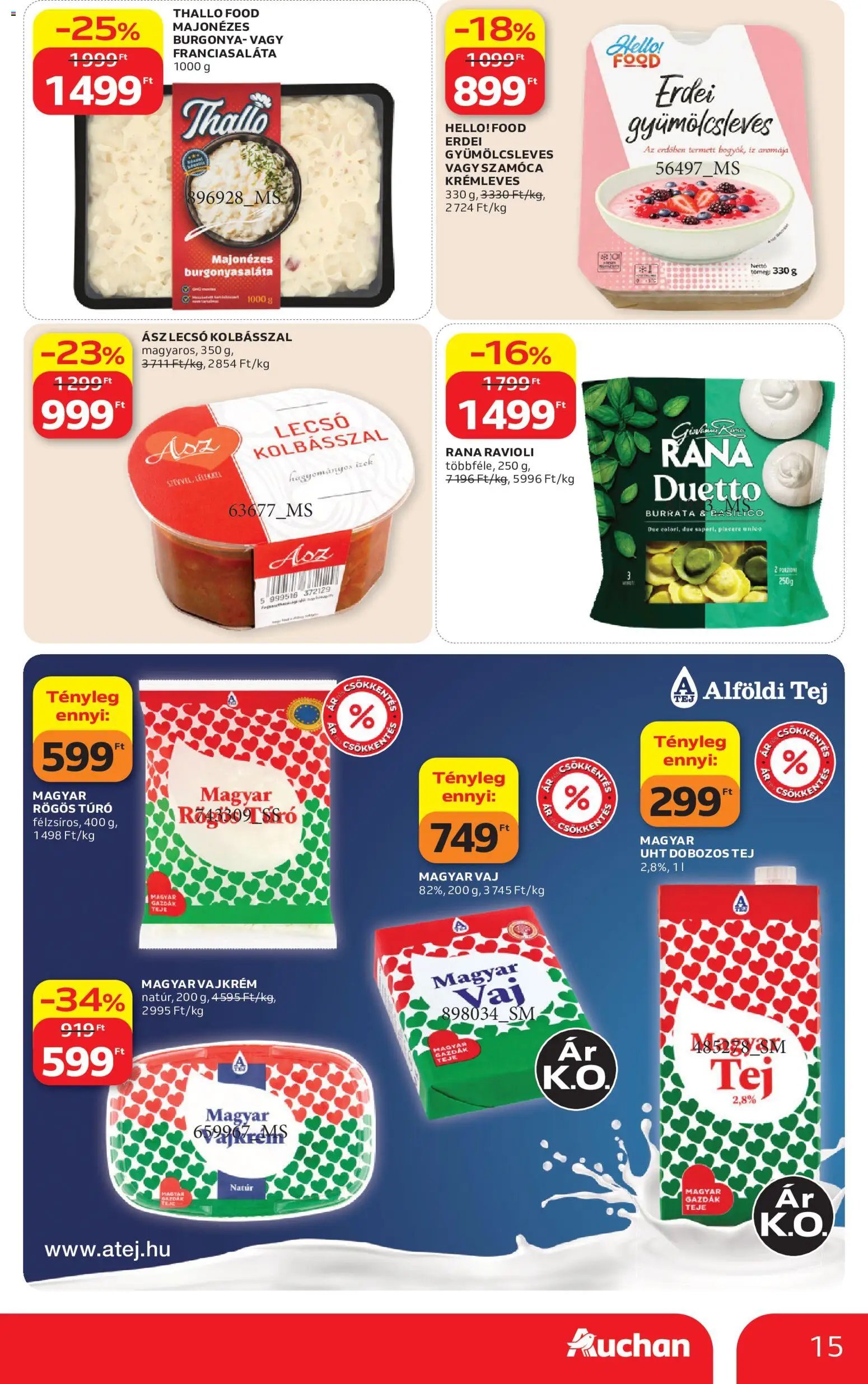 Auchan újság 2026.08.13. Auchan akciós újság