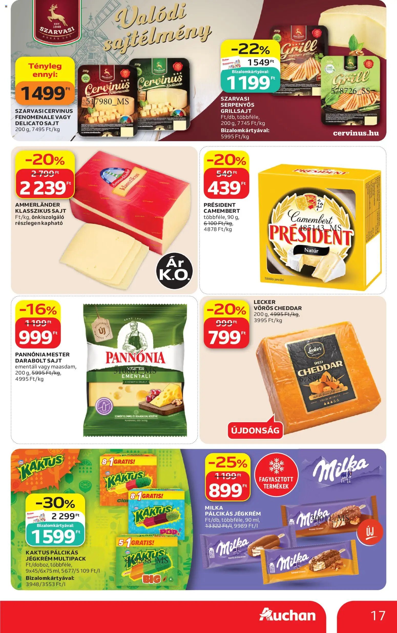Auchan újság 2026.08.13. Auchan akciós újság