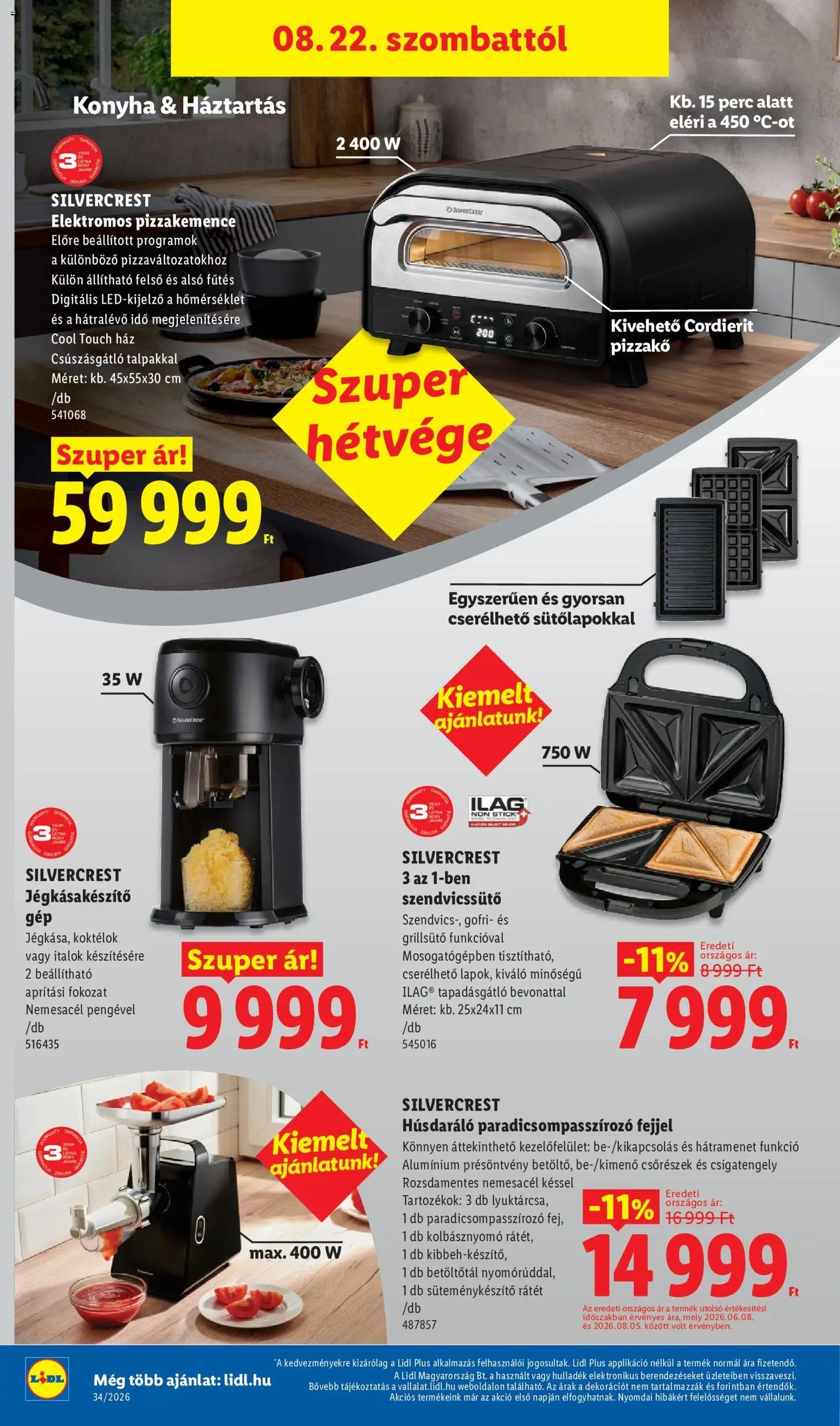 Lidl újság 2026.08.19. Lidl Nonfood kínálatunk