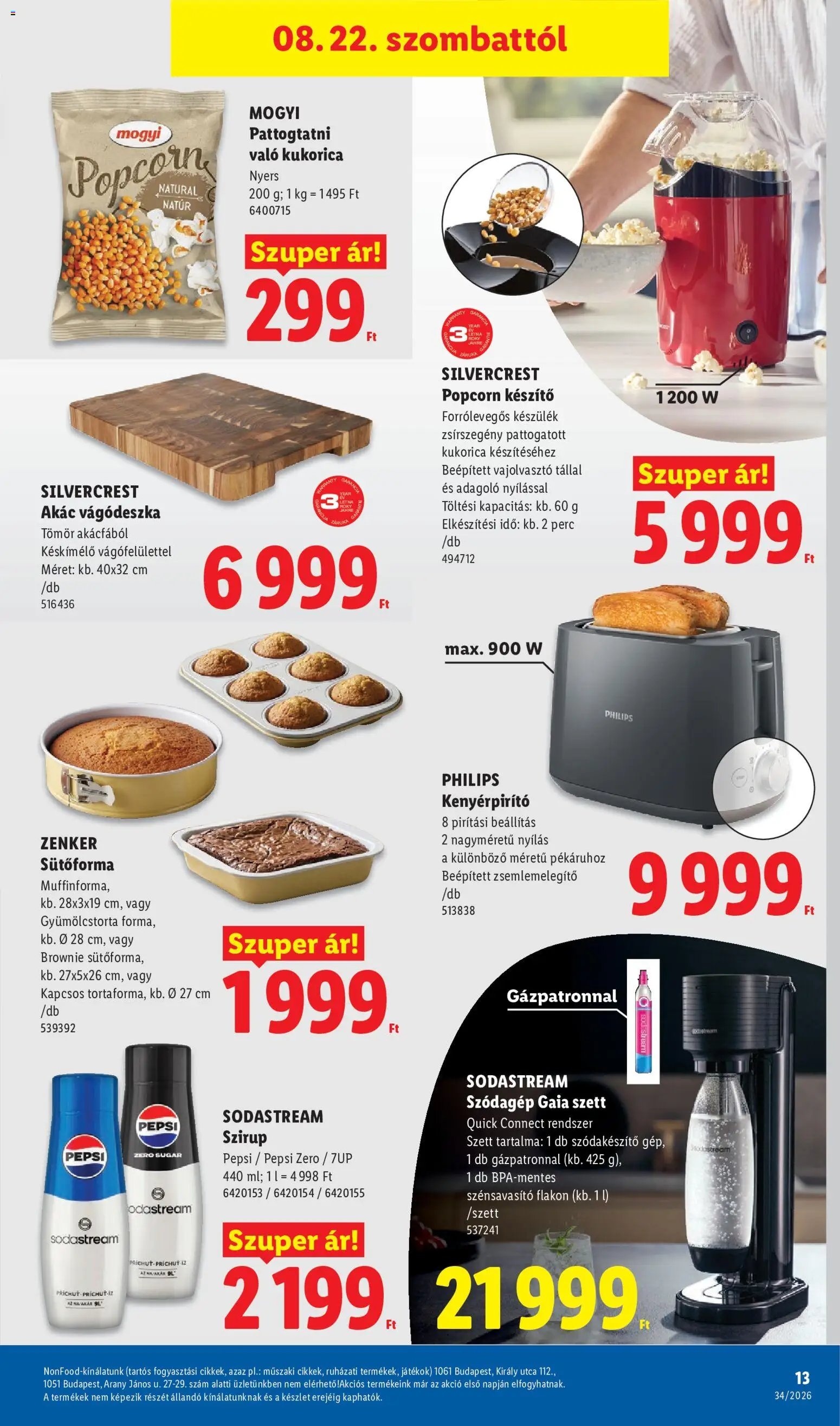 Lidl újság 2026.08.19. Lidl Nonfood kínálatunk