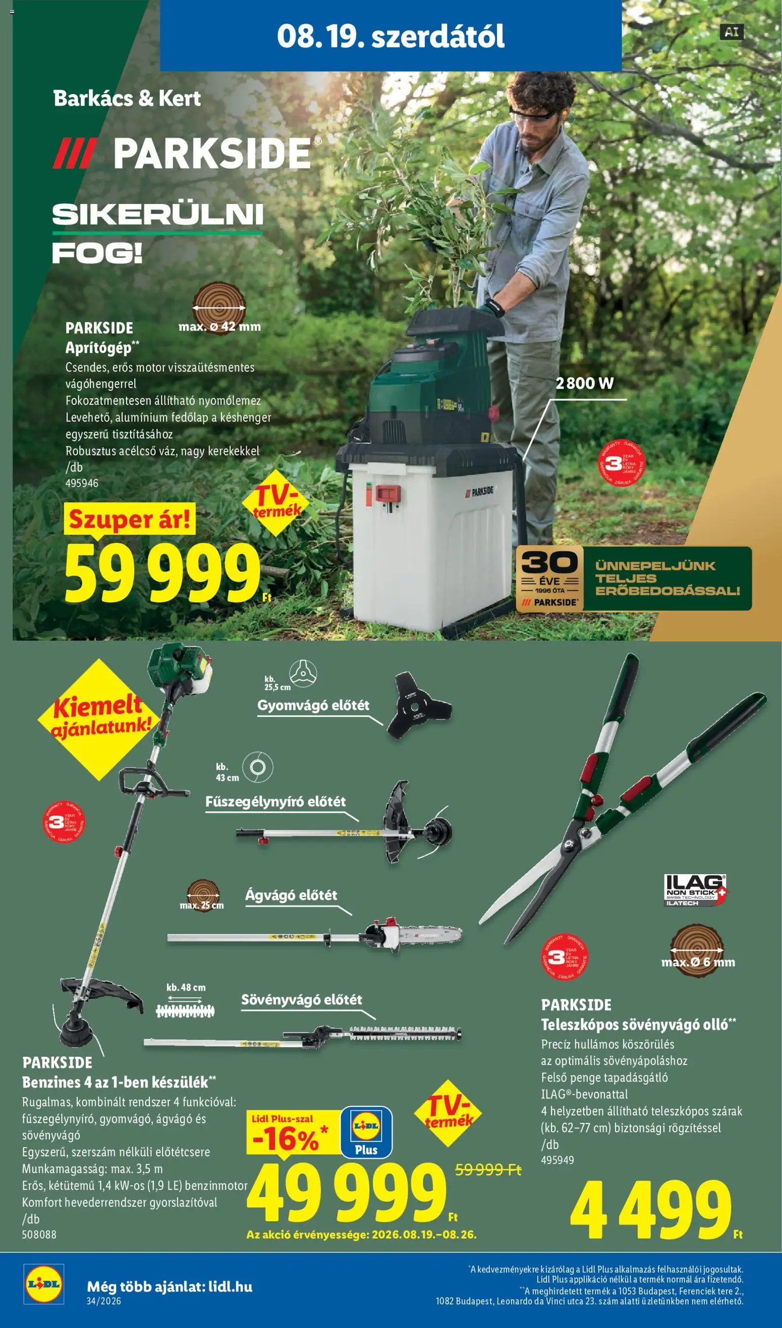 Lidl újság 2026.08.19. Lidl Nonfood kínálatunk