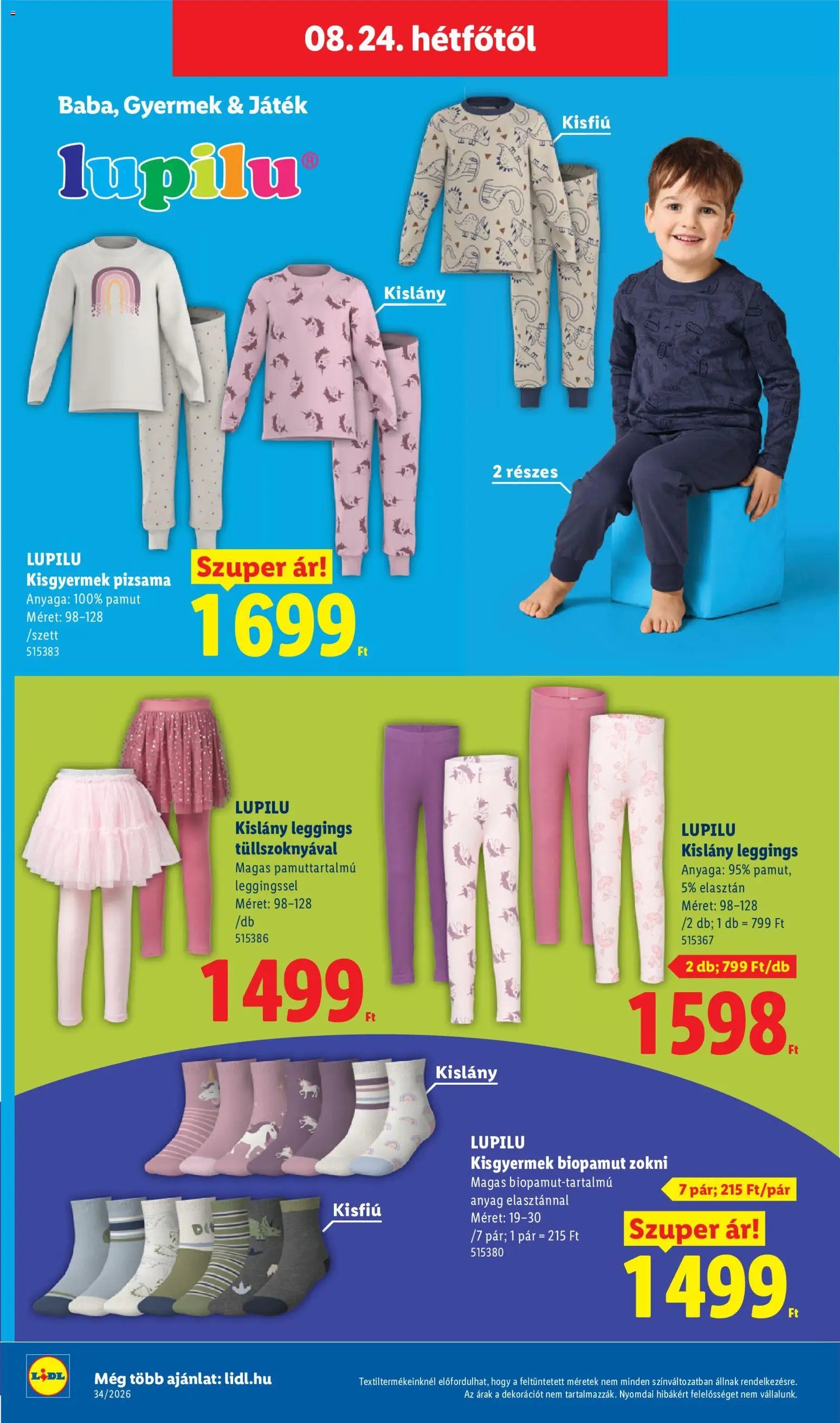 Lidl újság 2026.08.19. Lidl Nonfood kínálatunk