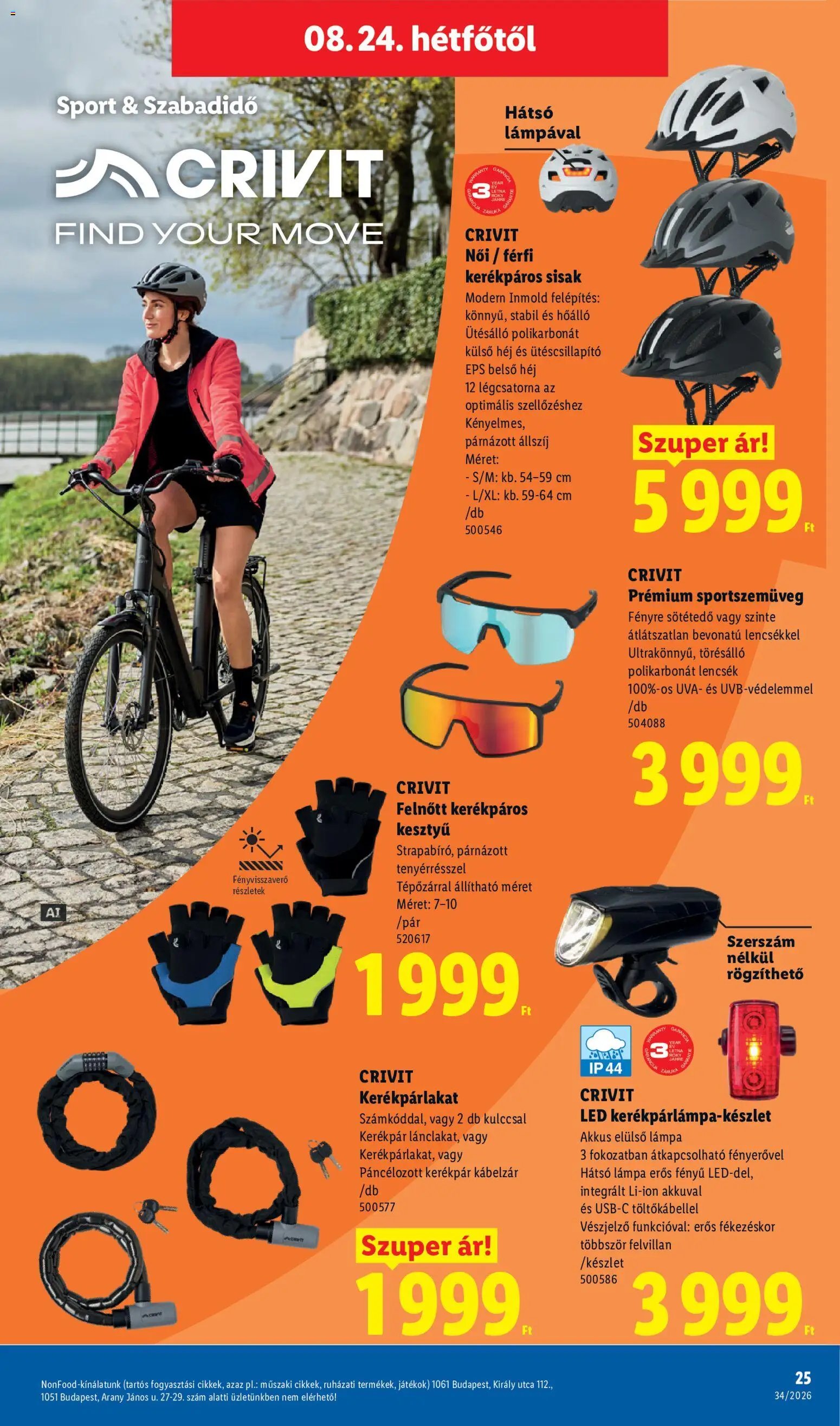 Lidl újság 2026.08.19. Lidl Nonfood kínálatunk