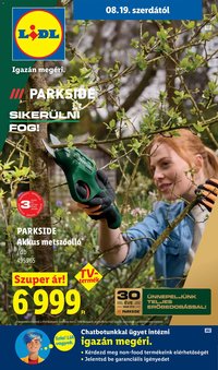 Lidl újság 2026.08.19. Lidl Nonfood kínálatunk