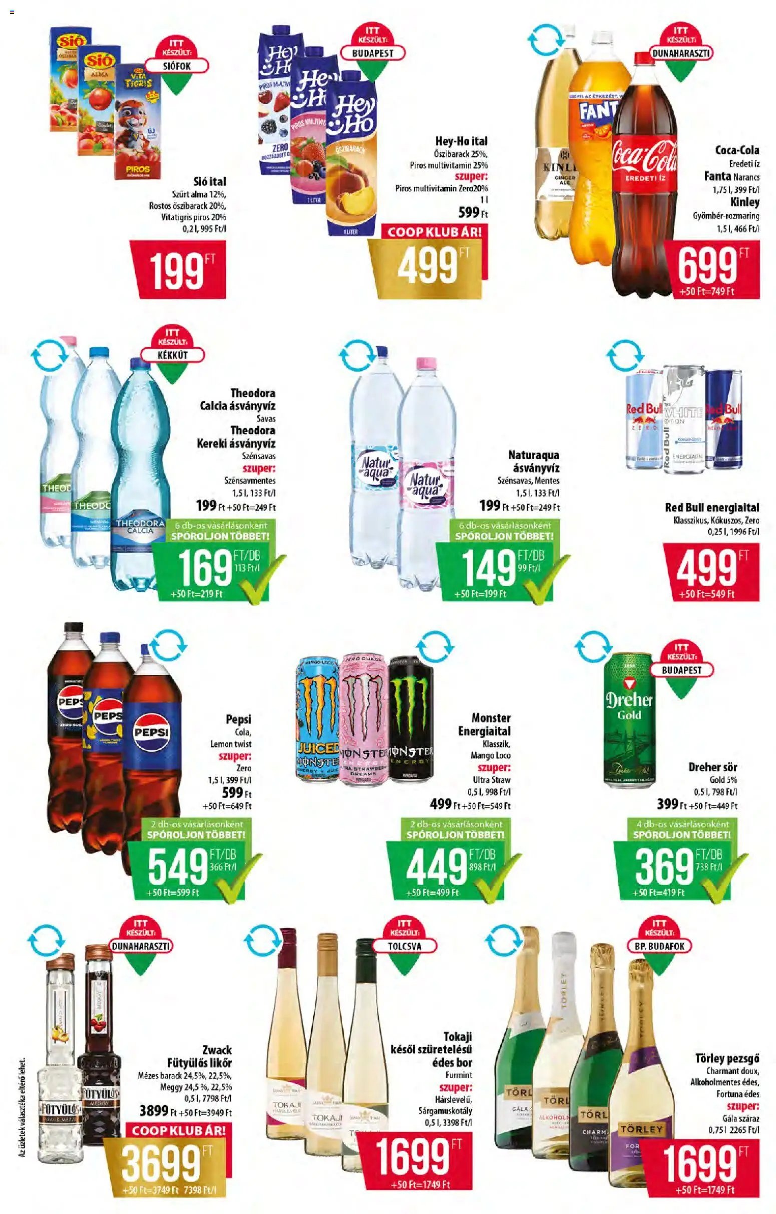 COOP újság 2026.10.01. COOP akciós újság