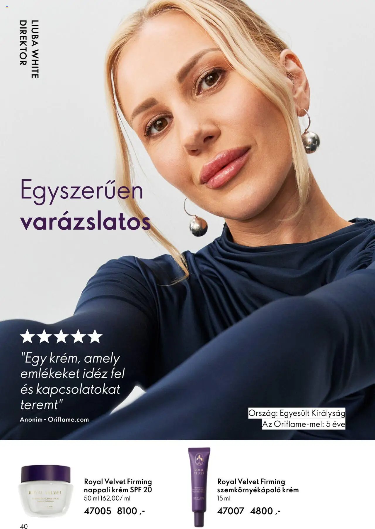 Oriflame újság 2025.09.07. Oriflame katalógus 2025/13 (2025-09-07 - 2025-09-30)