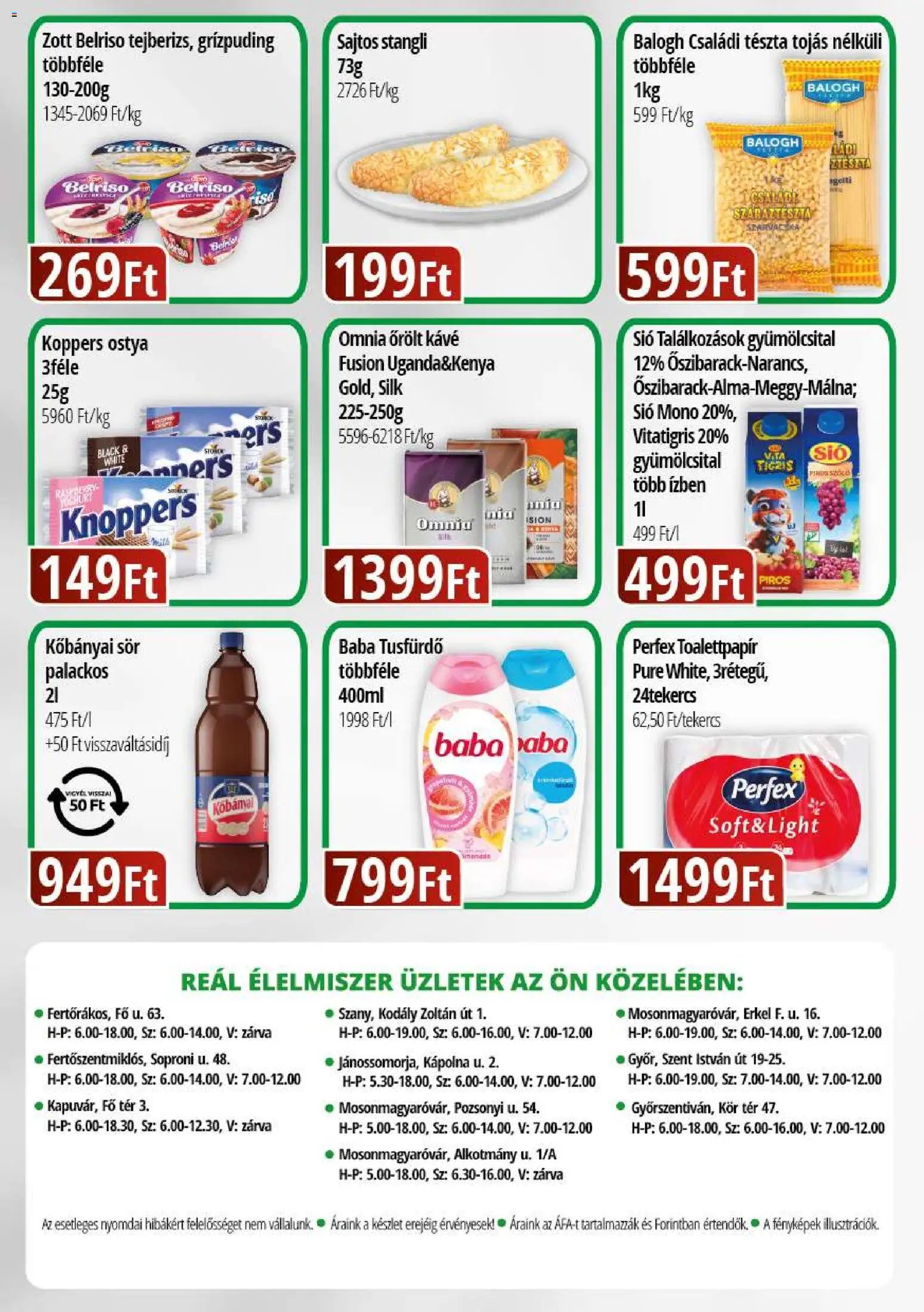 Reál újság 2026.09.16. Reál Bevásárló hétvége - Kisalföld