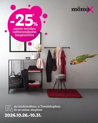Mömax akciós újság 2026.10.26. - lapozható formában szórólap ✳️