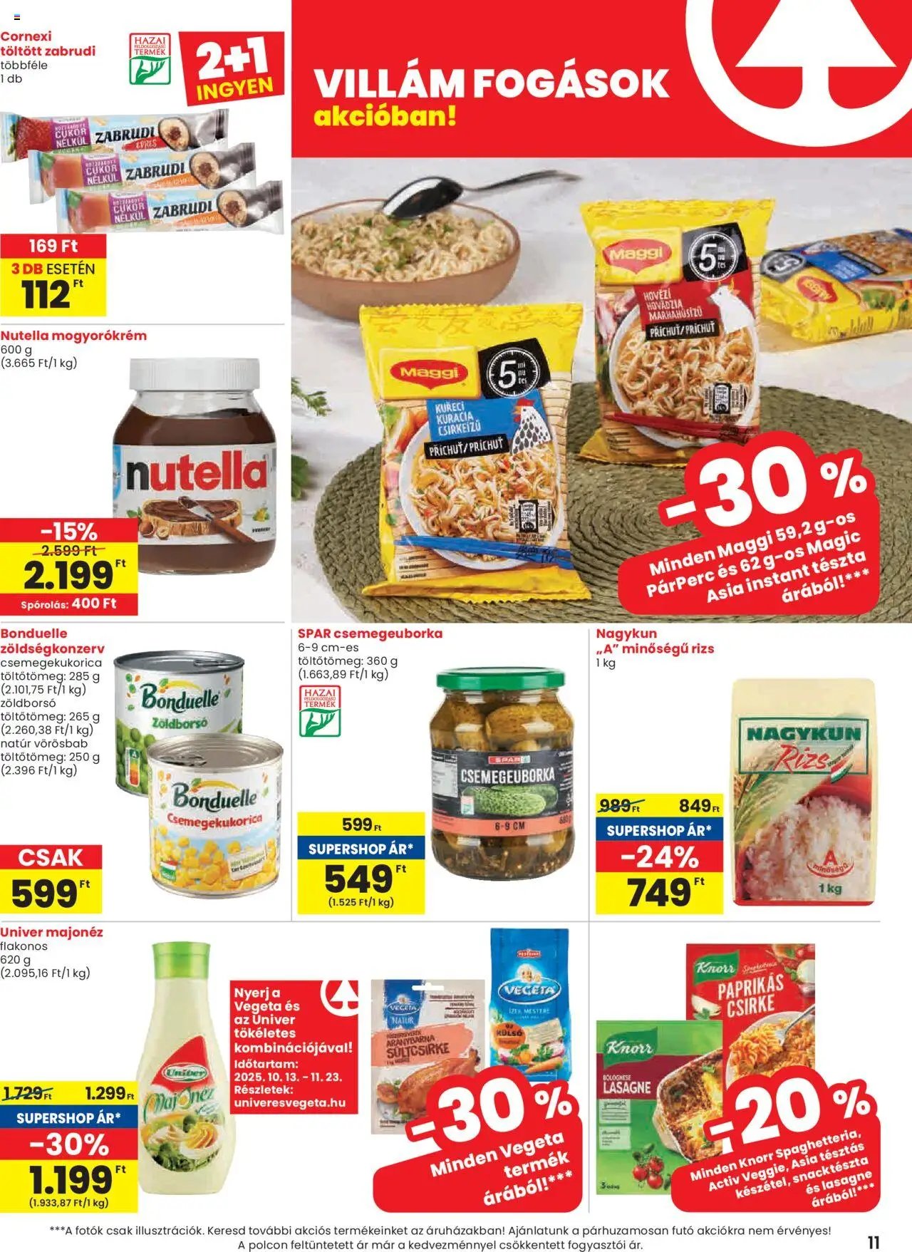 Spar újság 2025.10.16. Akciós újság Spar (2025-10-16 - 2025-10-22)