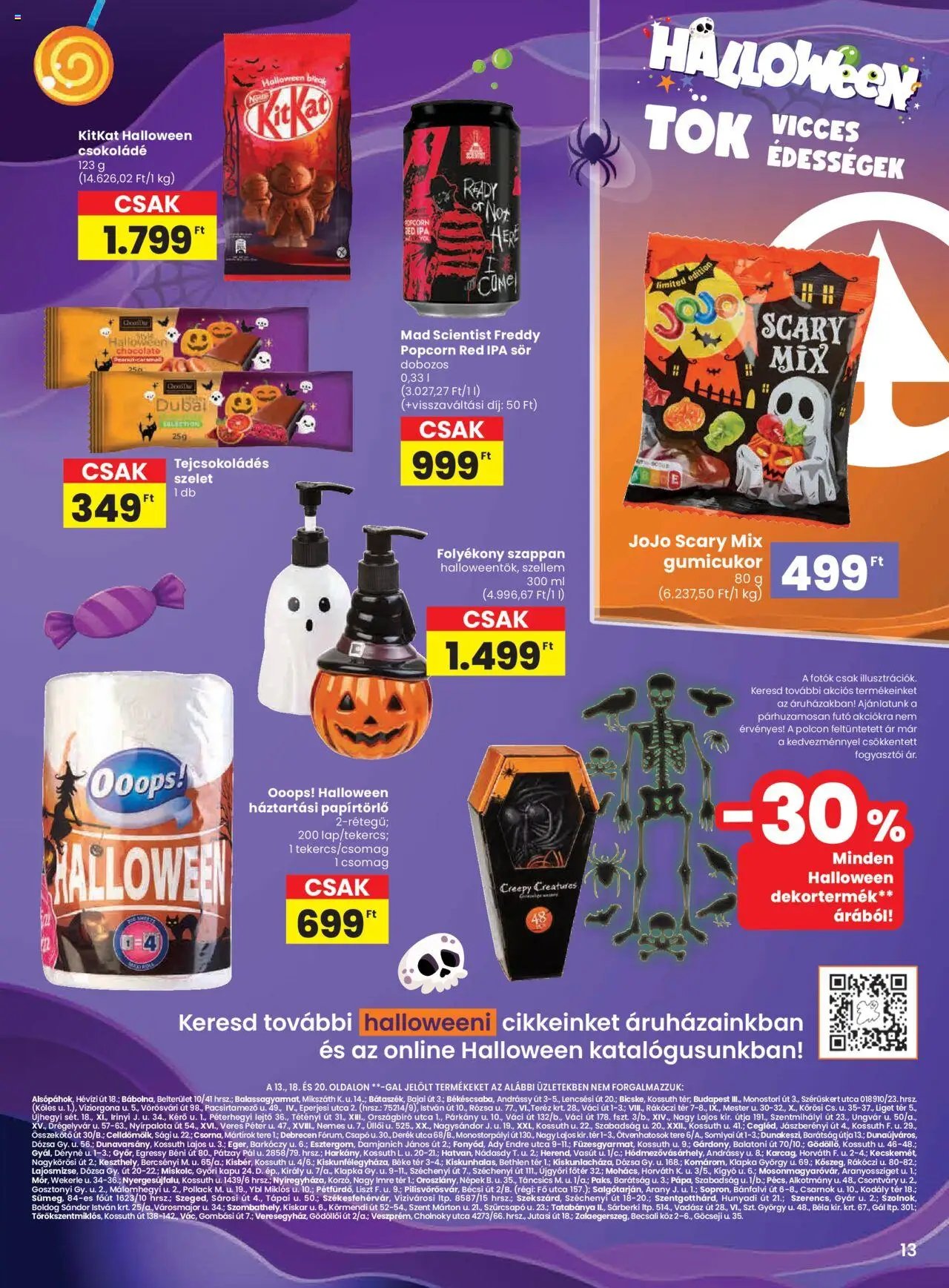 Spar újság 2025.10.16. Akciós újság Spar (2025-10-16 - 2025-10-22)