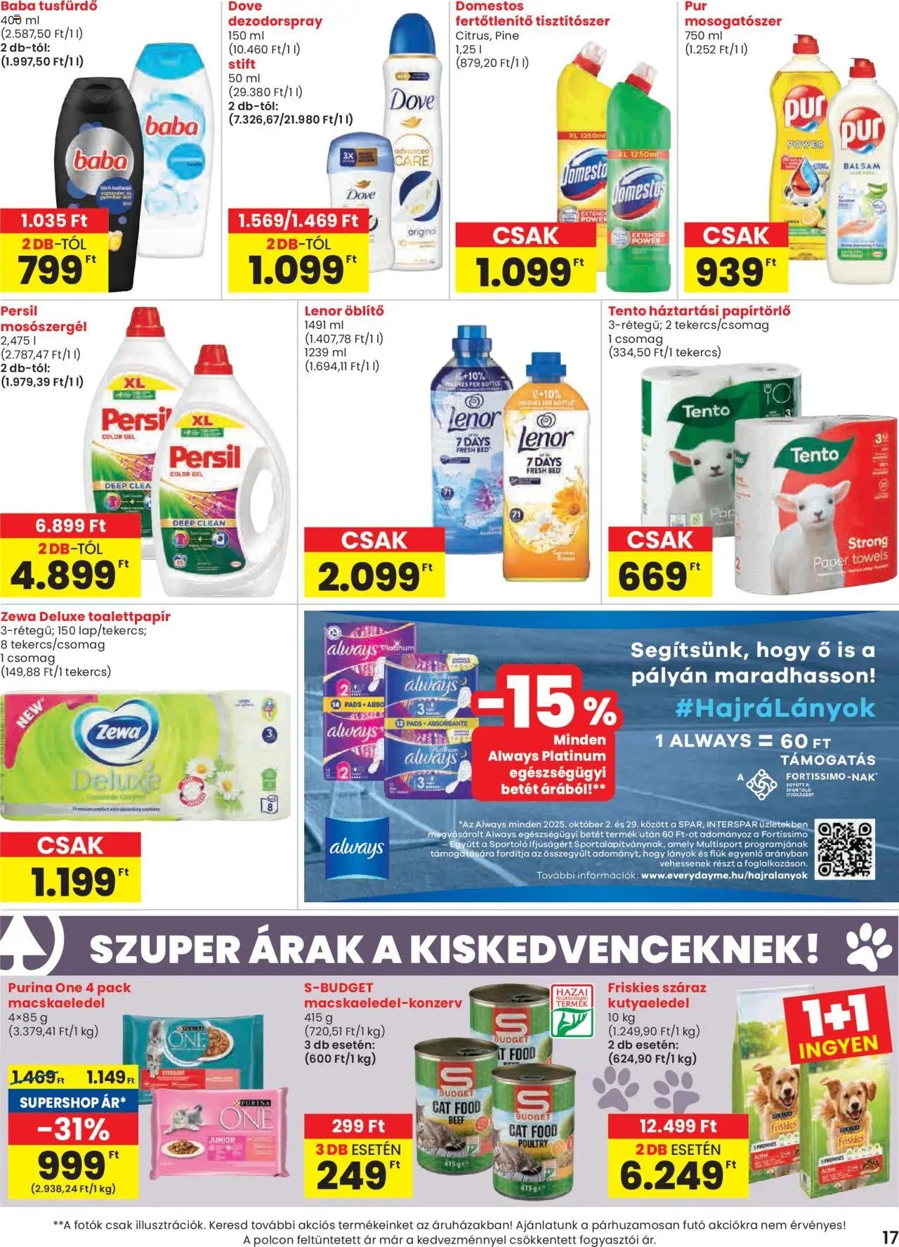 Spar újság 2025.10.16. Akciós újság Spar (2025-10-16 - 2025-10-22)