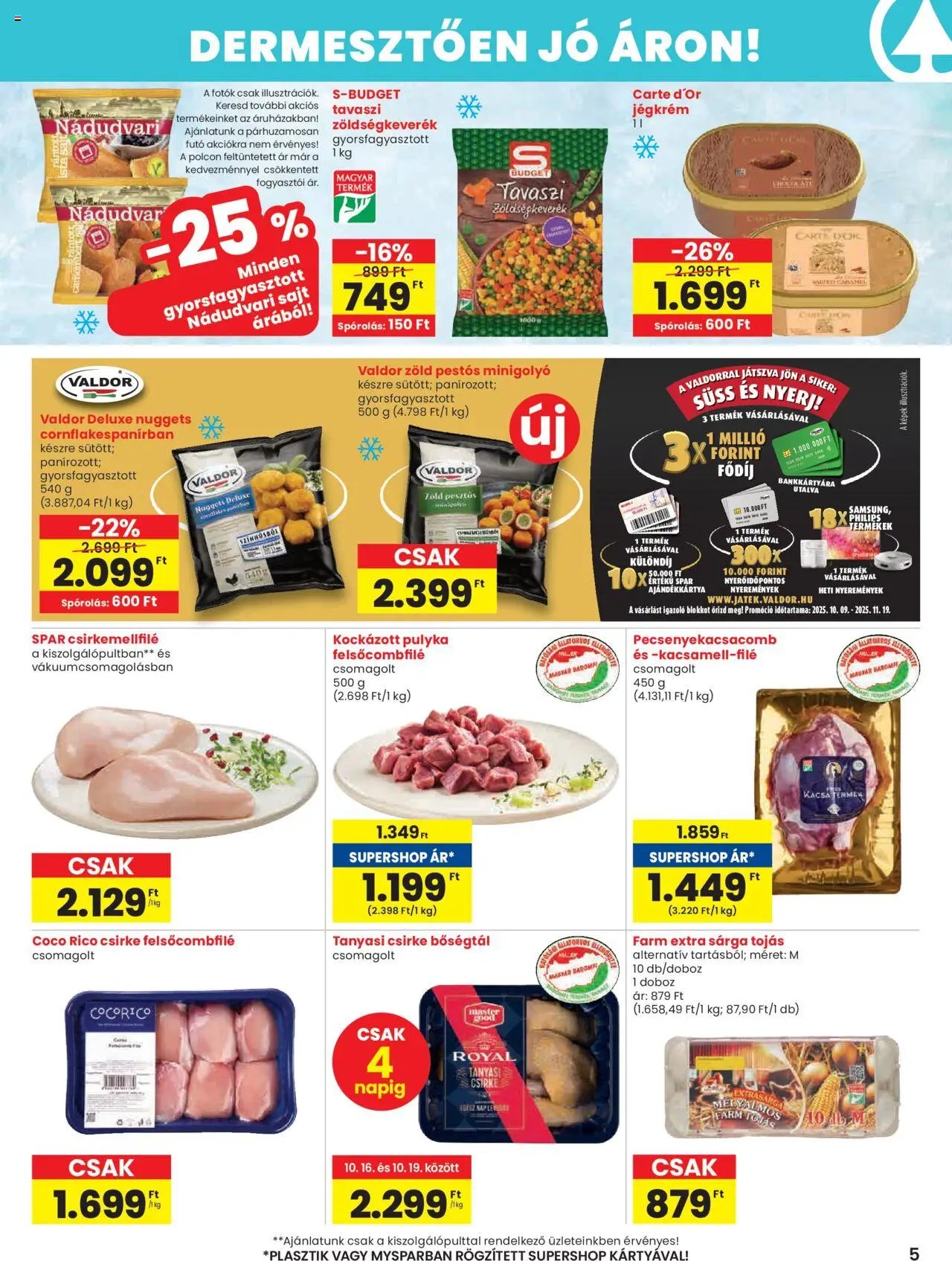 Spar újság 2025.10.16. Akciós újság Spar (2025-10-16 - 2025-10-22)
