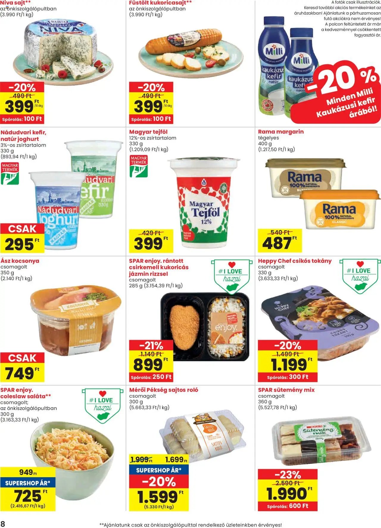 Spar újság 2025.10.16. Akciós újság Spar (2025-10-16 - 2025-10-22)