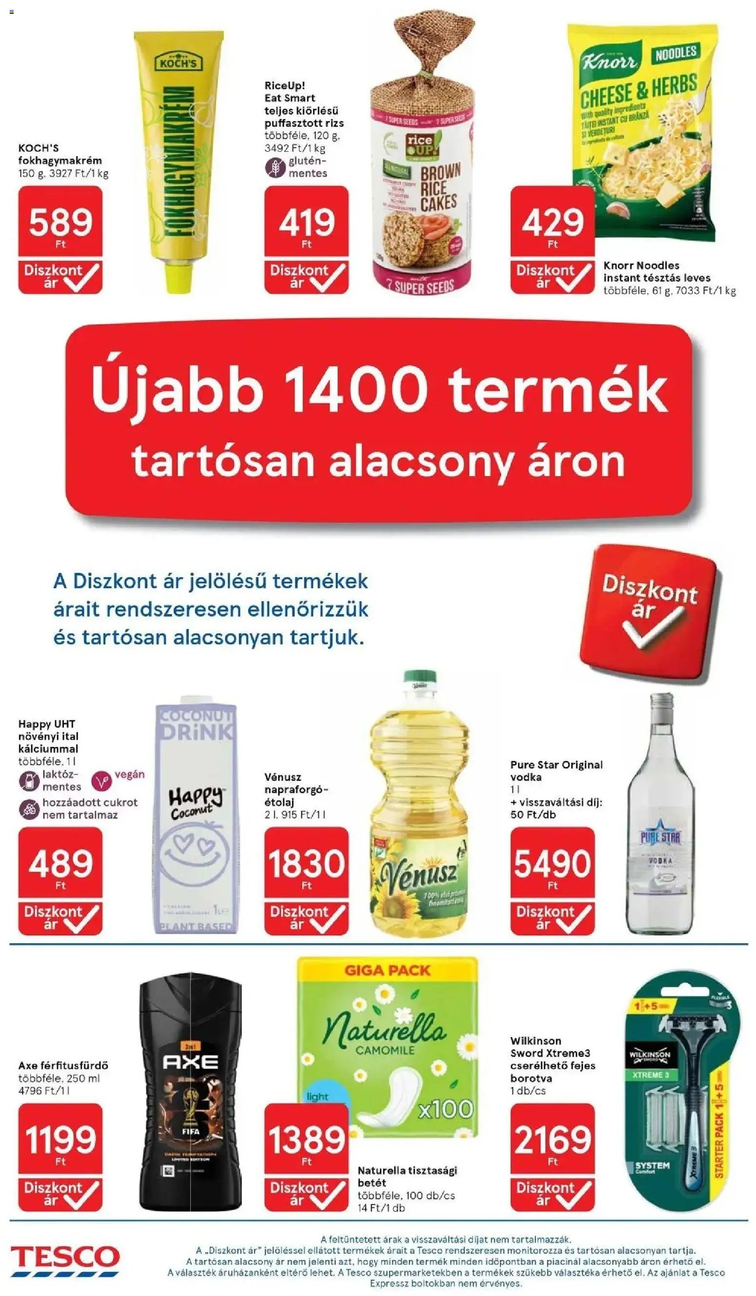 Tesco újság 2026.08.18. Tesco akciós újság
