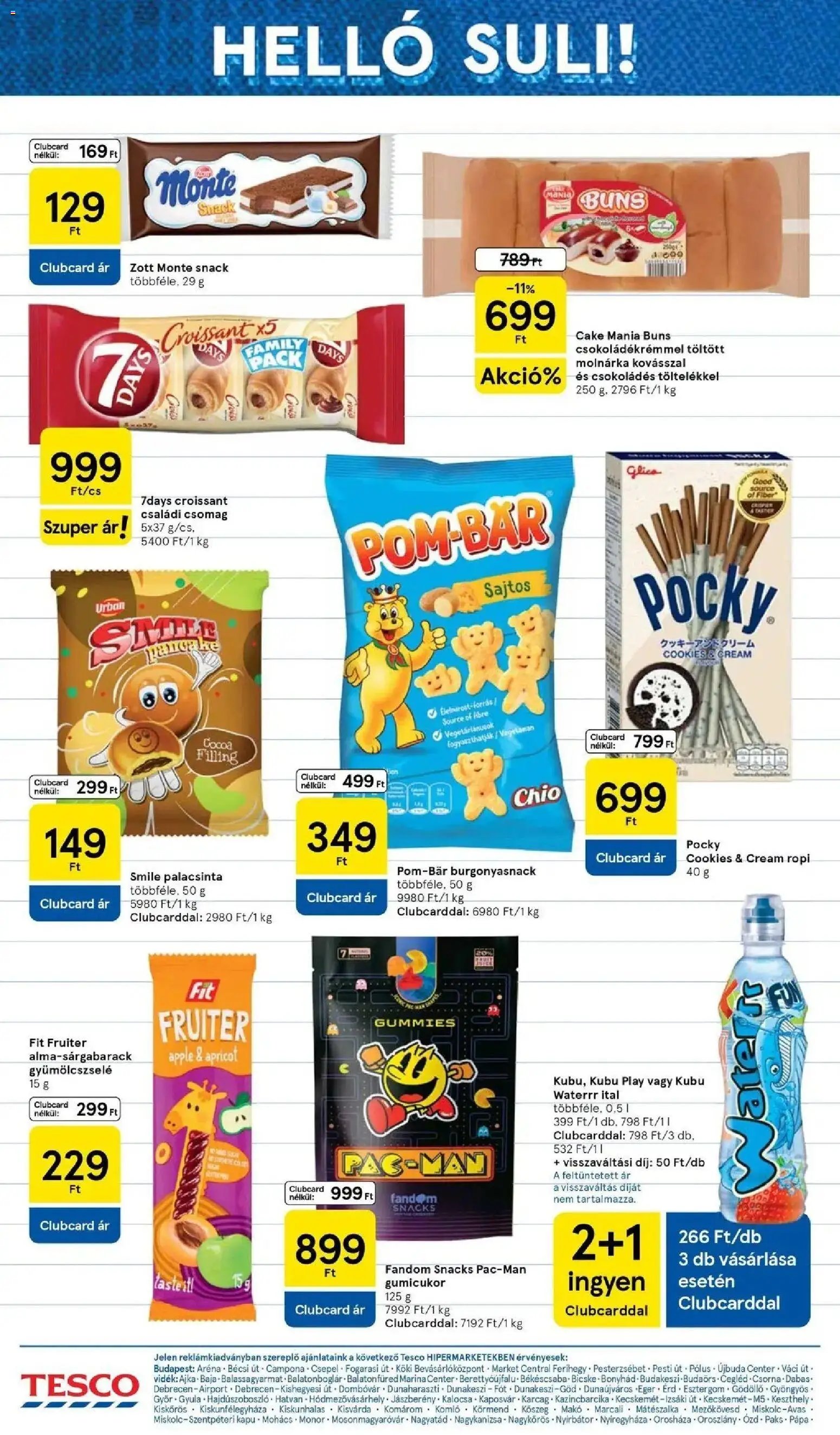 Tesco újság 2026.08.18. Tesco akciós újság