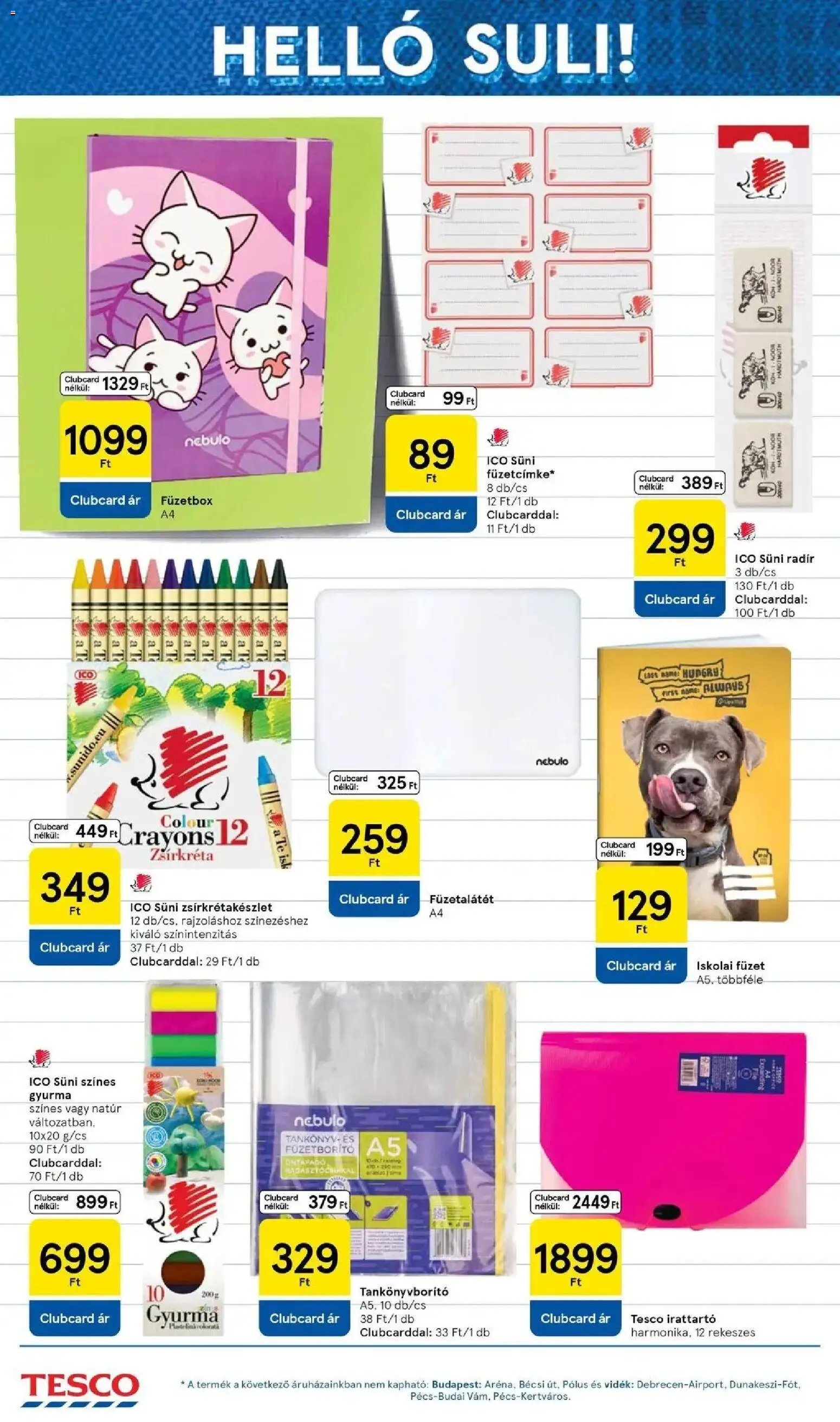 Tesco újság 2026.08.18. Tesco akciós újság