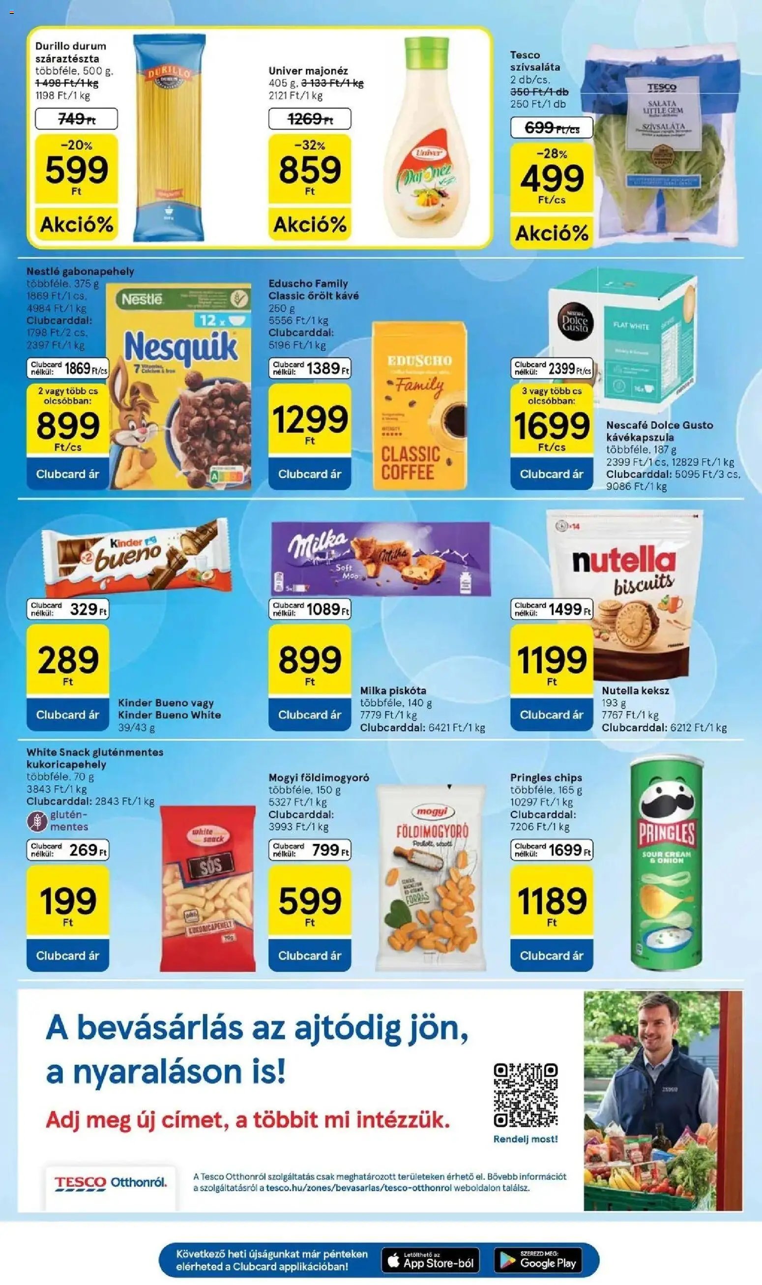 Tesco újság 2026.08.18. Tesco akciós újság
