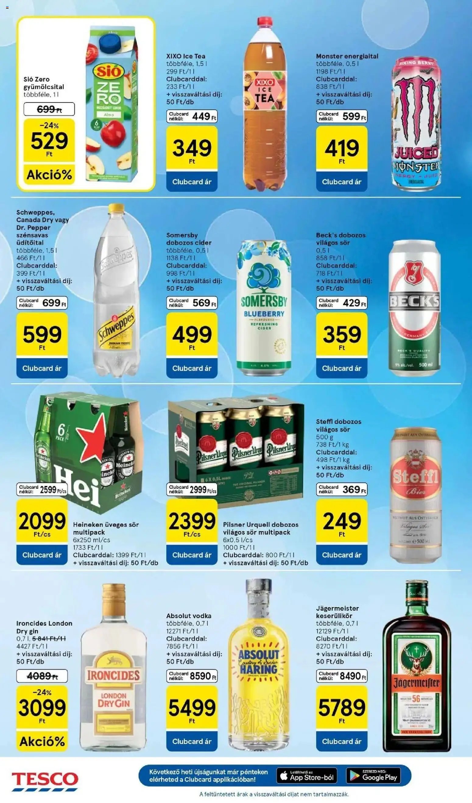 Tesco újság 2026.08.18. Tesco akciós újság