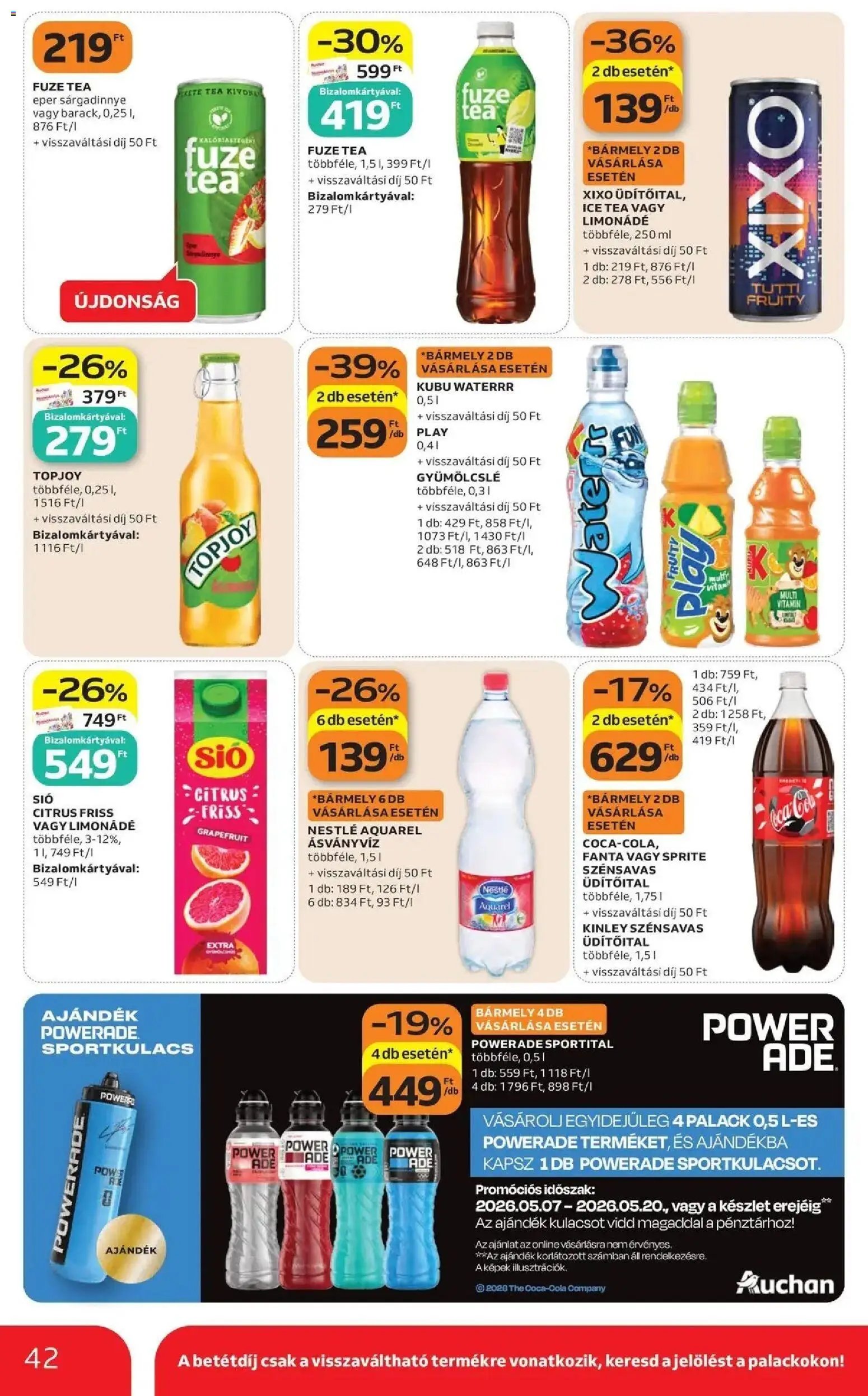 Auchan újság 2026.05.07. Auchan akciós újság Szeged (2026-05-07 - 2026-05-13)