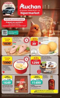 Auchan újság 2026.05.07. Auchan akciós újság Szeged (2026-05-07 - 2026-05-13)