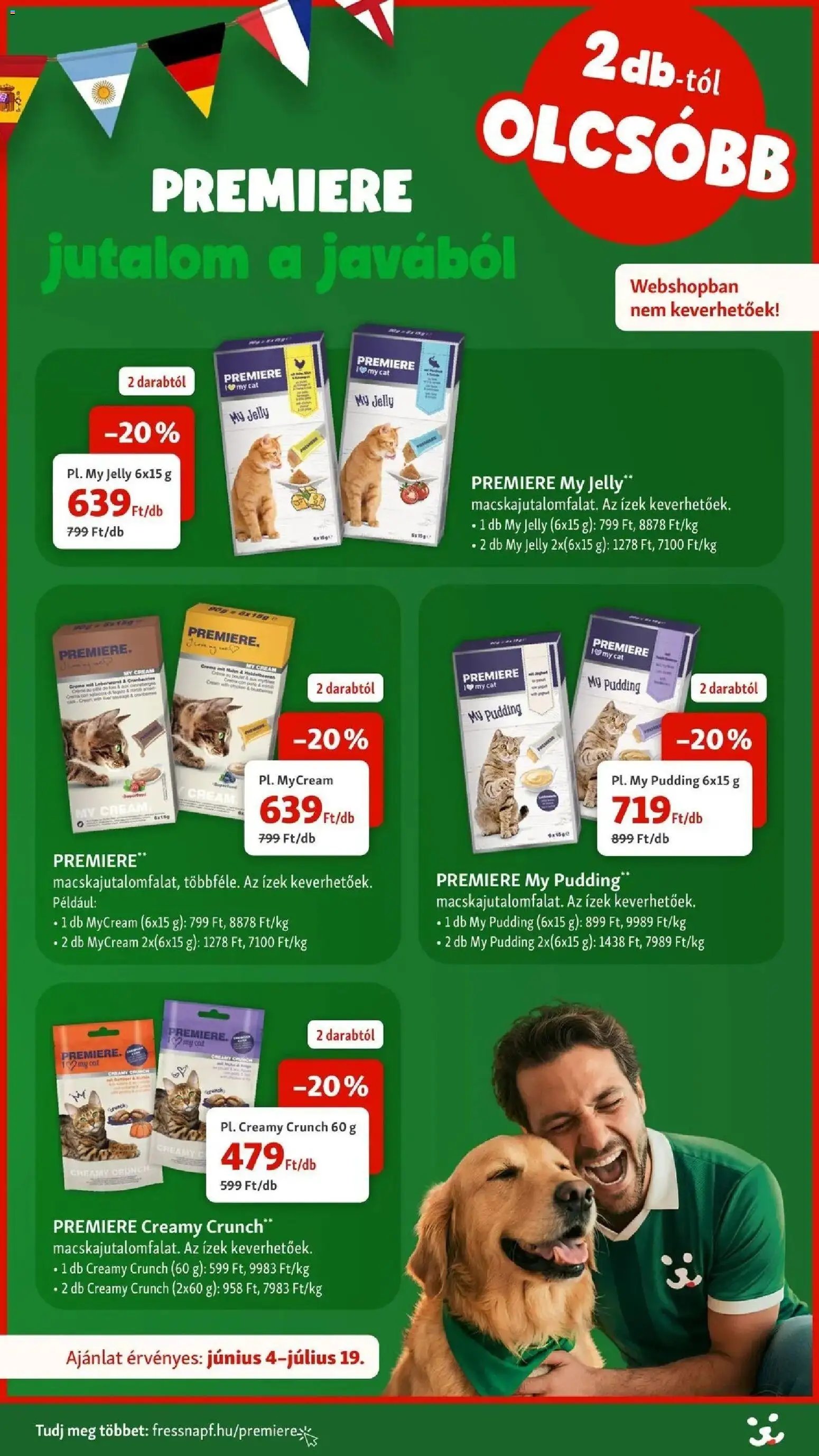 Fressnapf újság 2026.06.04. Fressnapf aktuális akciós újság