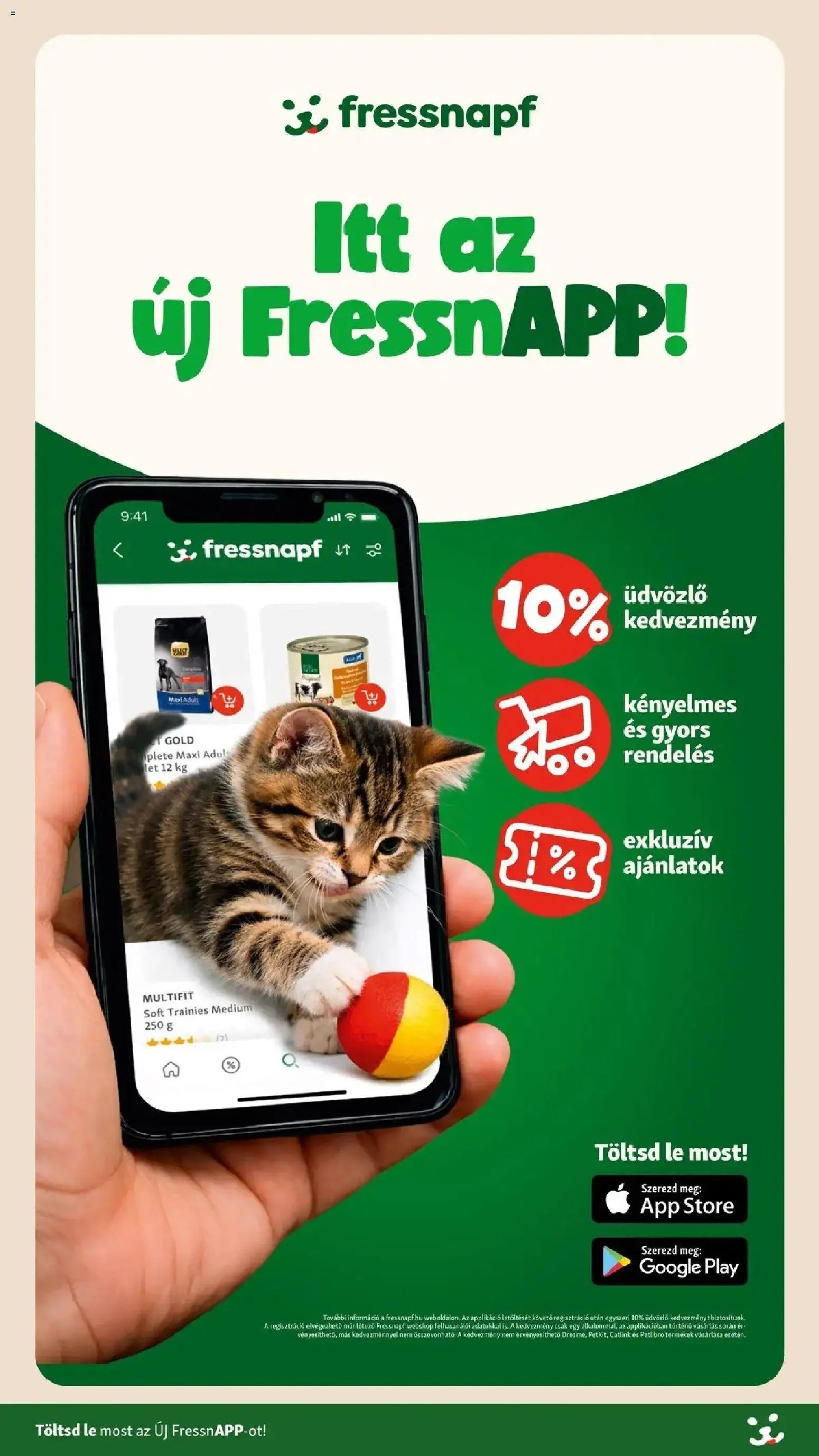 Fressnapf újság 2026.06.04. Fressnapf aktuális akciós újság