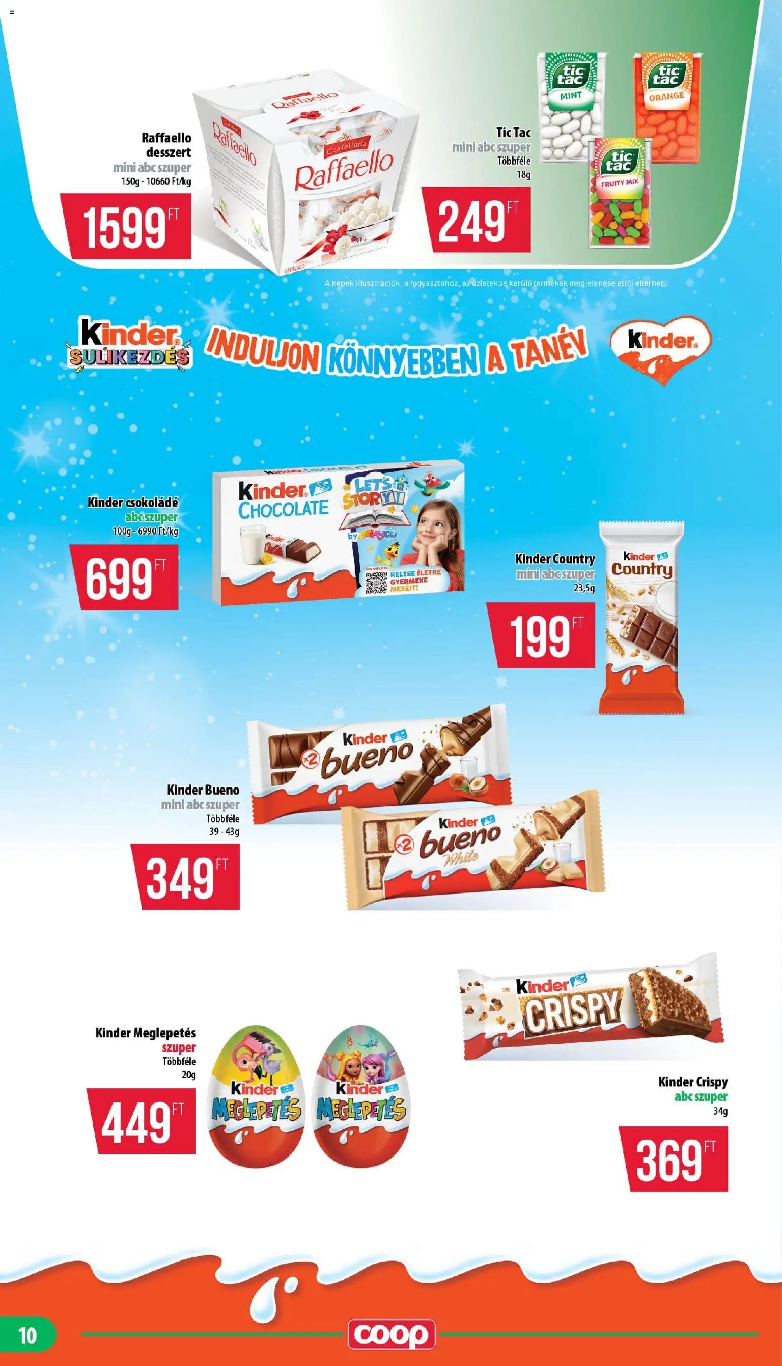 COOP újság 2026.09.24. COOP - Mini & Abc & Szuper / Mecsek