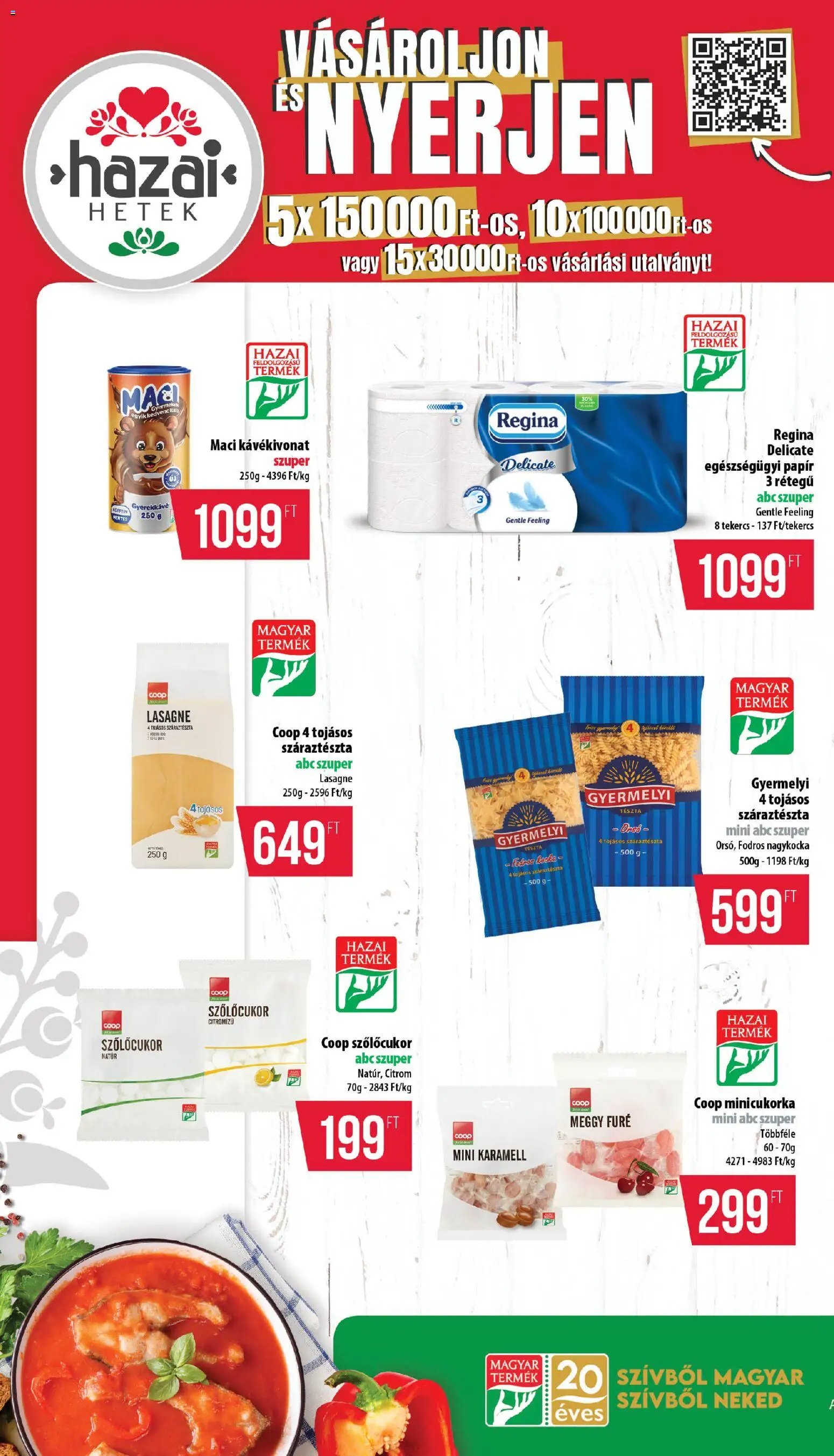 COOP újság 2026.09.24. COOP - Mini & Abc & Szuper / Mecsek