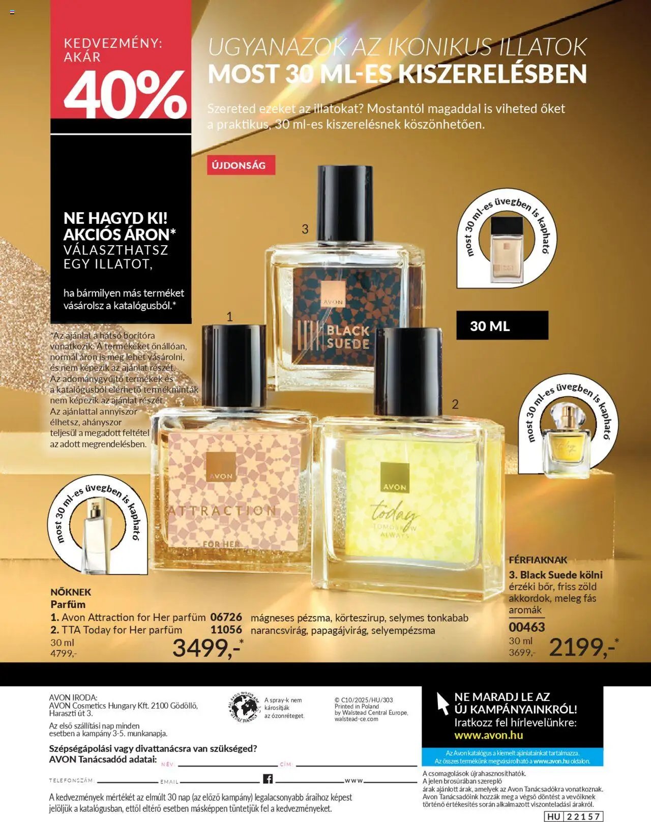 Avon újság 2025.10.01. AVON online katalógus 2025 októberi (2025-10-01 - 2025-10-31)