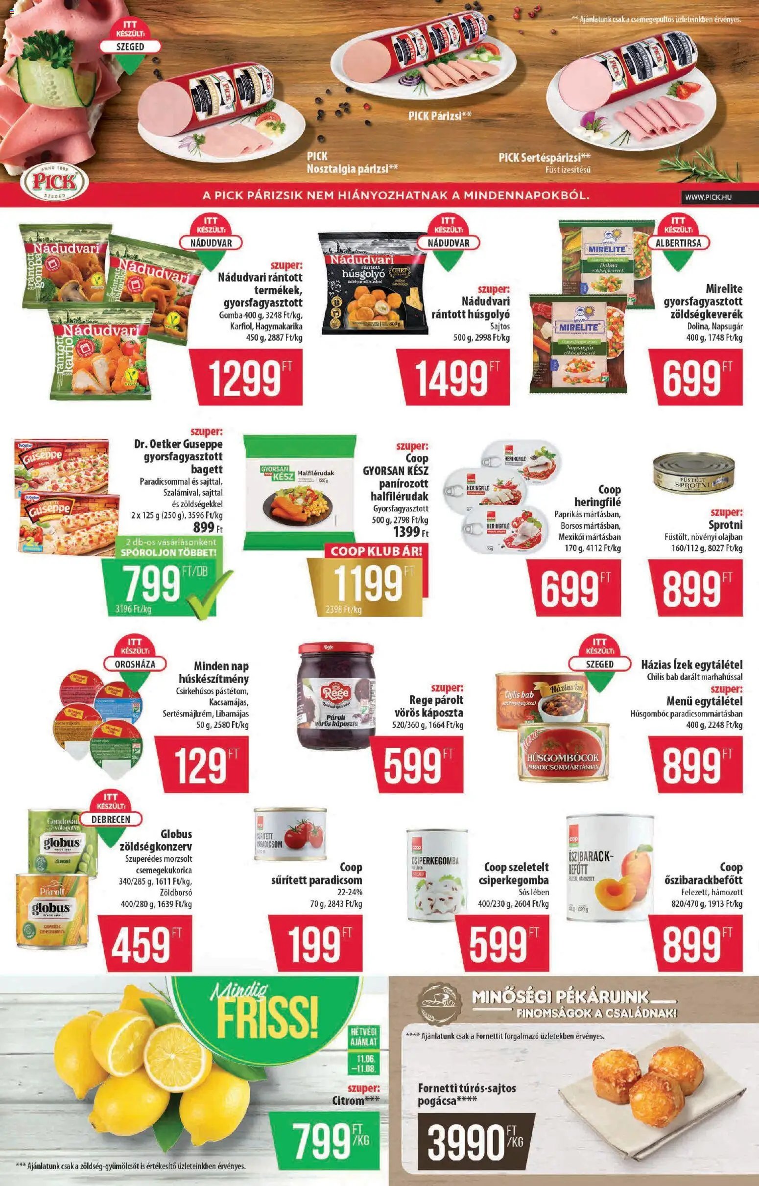 COOP újság 2025.11.06. Akciós újság COOP (2025-11-06 - 2025-11-12)