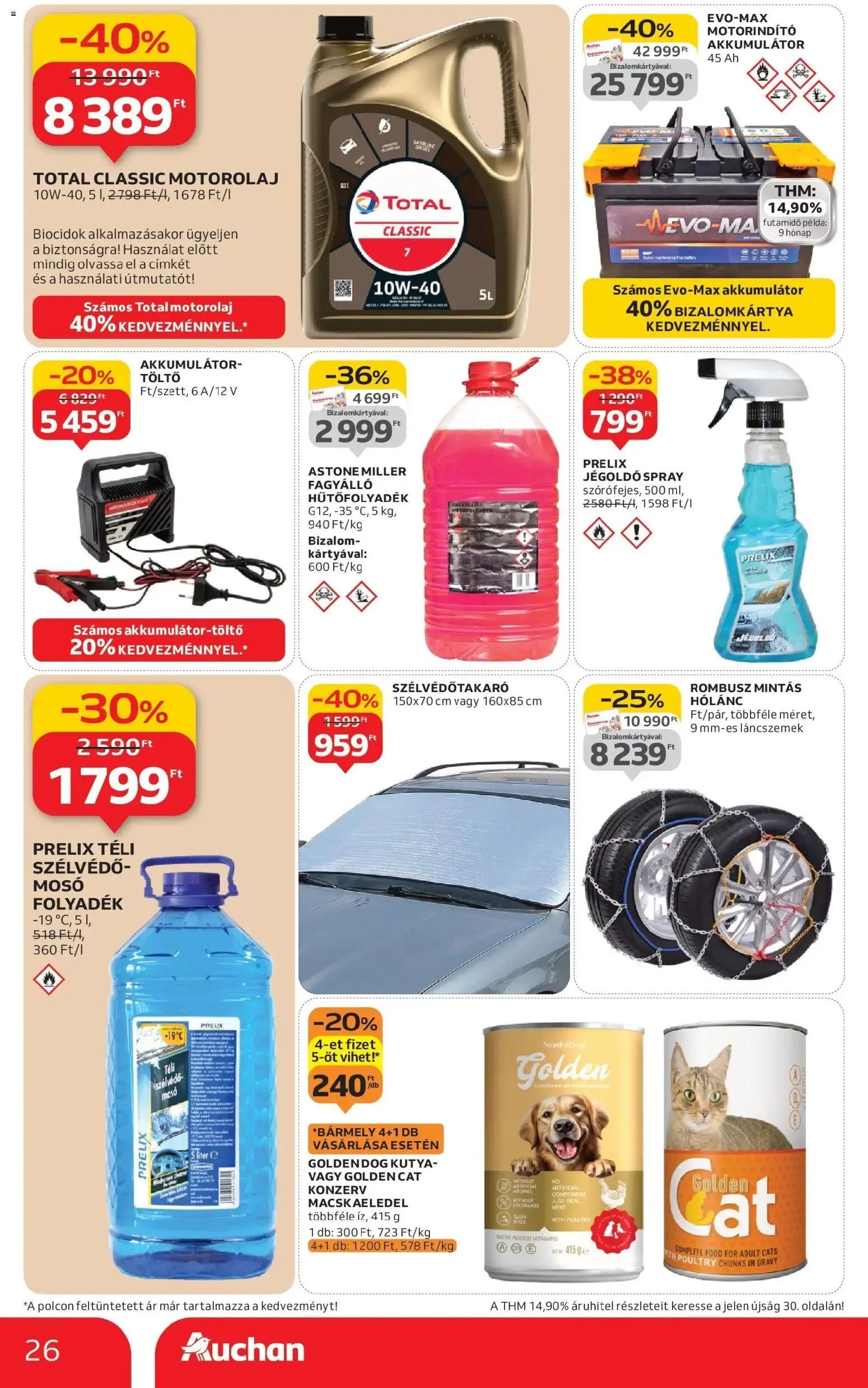 Auchan újság 2026.01.15. Debrecen Akciós újság Auchan (2026-01-15 - 2026-01-21)