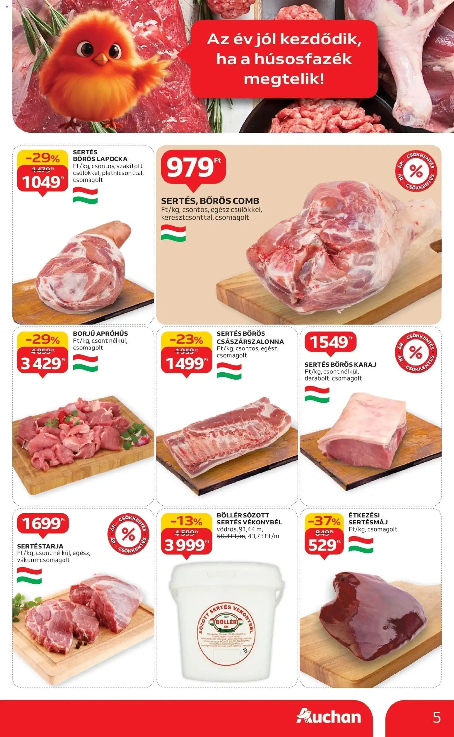 Auchan újság 2026.01.15. Debrecen Akciós újság Auchan (2026-01-15 - 2026-01-21)