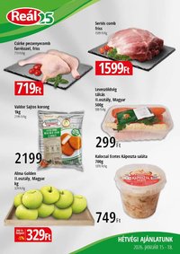Reál újság 2026.01.15. Bevásárló hétvége - Kelet Magyarország (2026-01-15 - 2026-01-18)