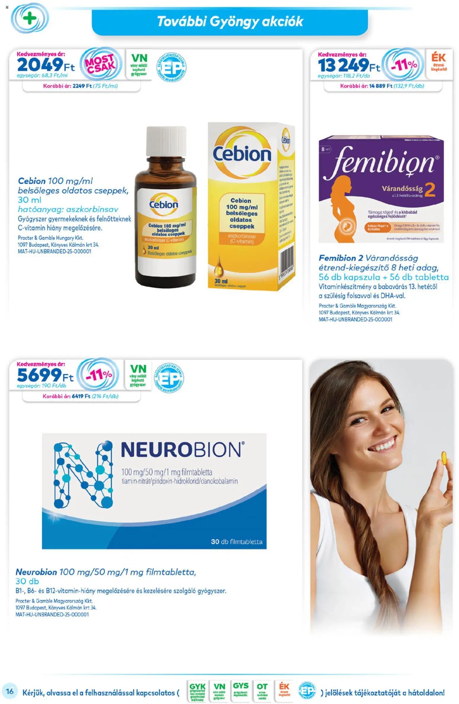 Gyöngy Patikák újság 2026.01.01. Akciós újság Gyöngy Patikák (2026-01-01 - 2026-01-31)