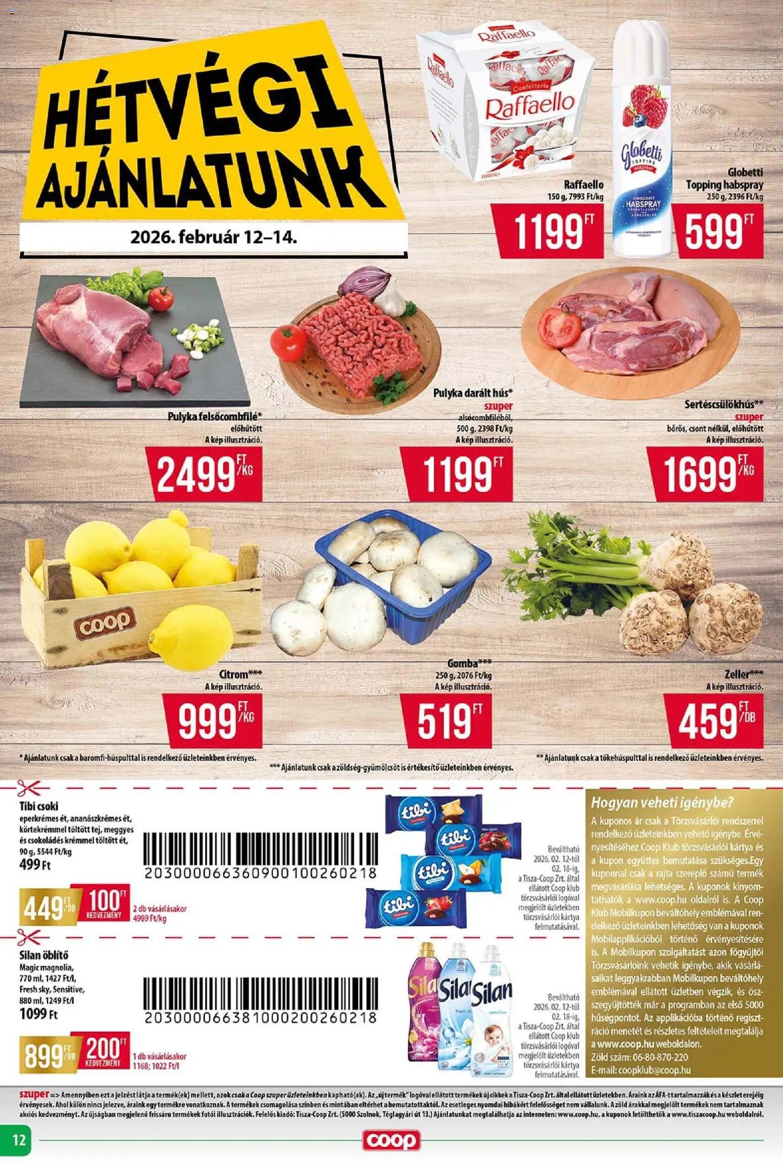 COOP újság 2026.02.12. Tisza - Abc & Szuper (2026-02-12 - 2026-02-18)