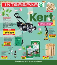 Interspar újság 2026.03.12. Interspar Kert katalógus (2026-03-12 - 2026-03-25)