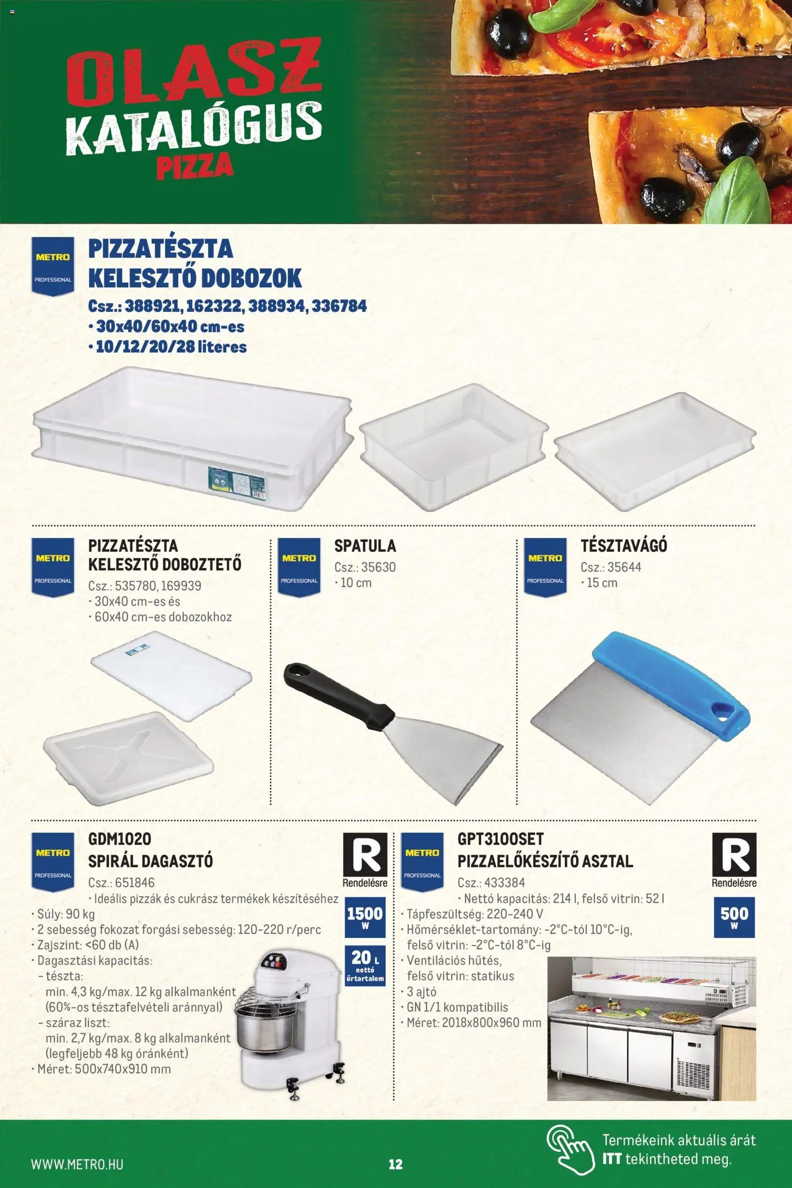 Metro újság 2026.08.15. Metro Olasz katalógus