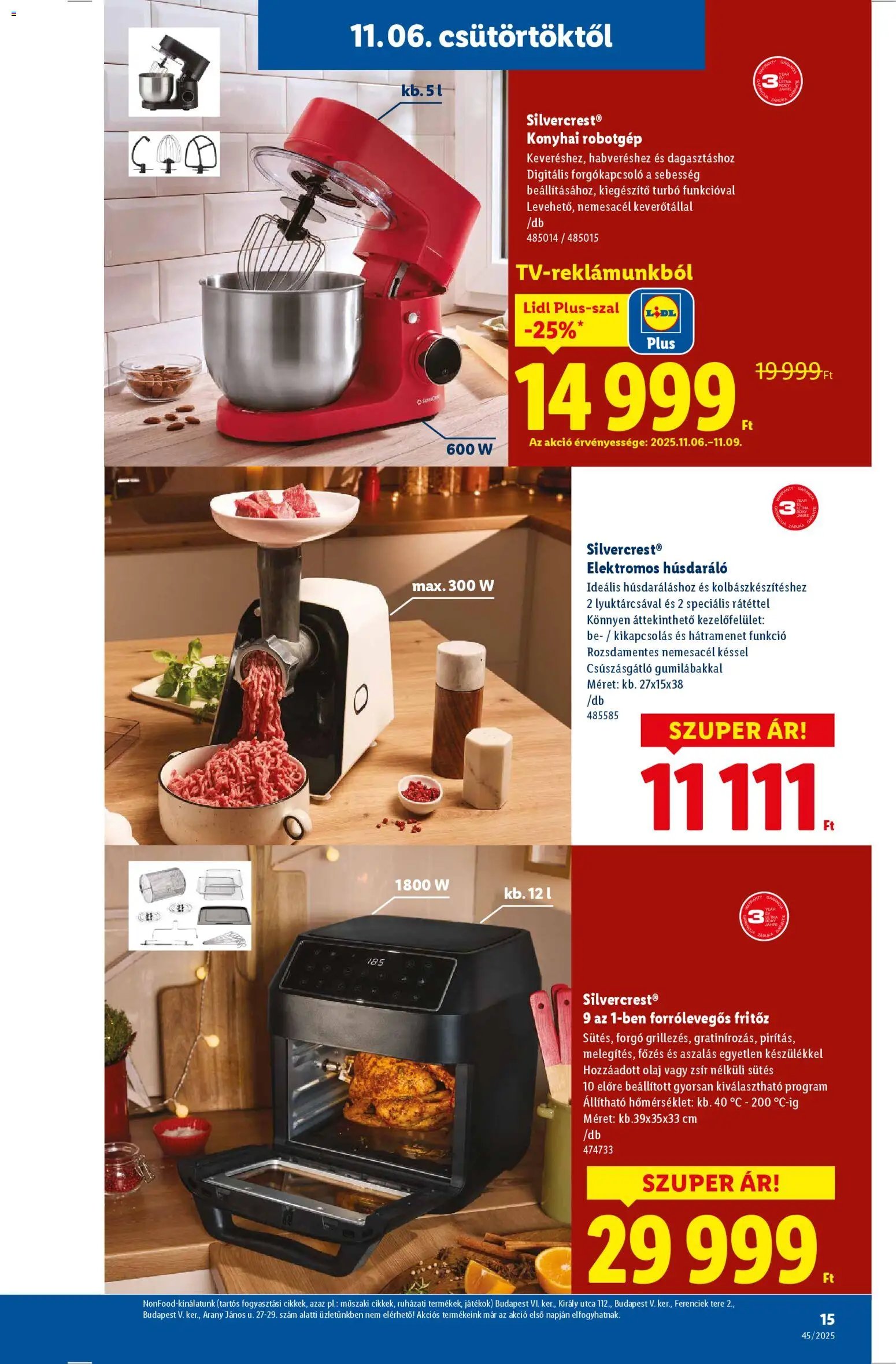 Lidl újság 2025.11.06. Ünnepi dekorációs katalógus (2025-11-06 - 2025-12-28)