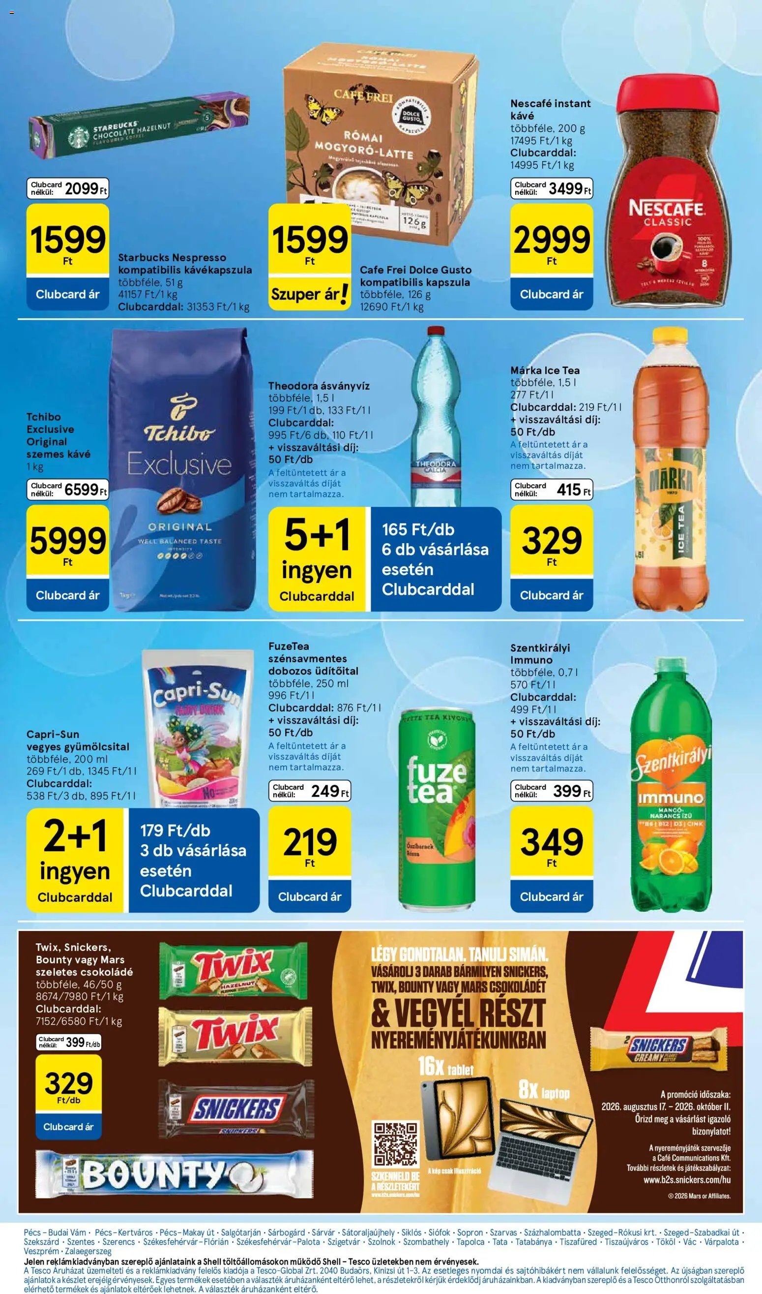 Tesco újság 2026.08.27. Tesco aktuális akciós újság