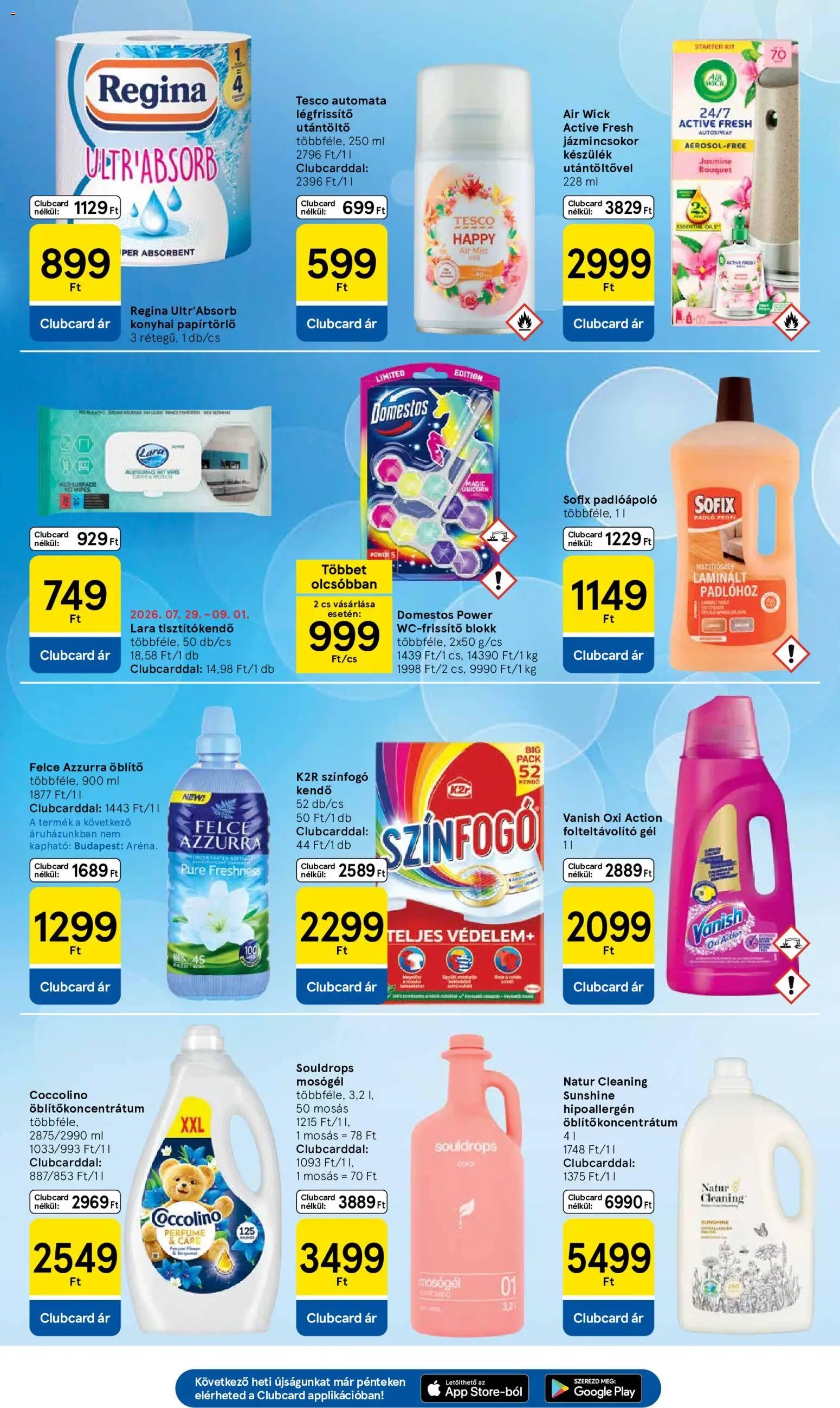 Tesco újság 2026.08.27. Tesco aktuális akciós újság