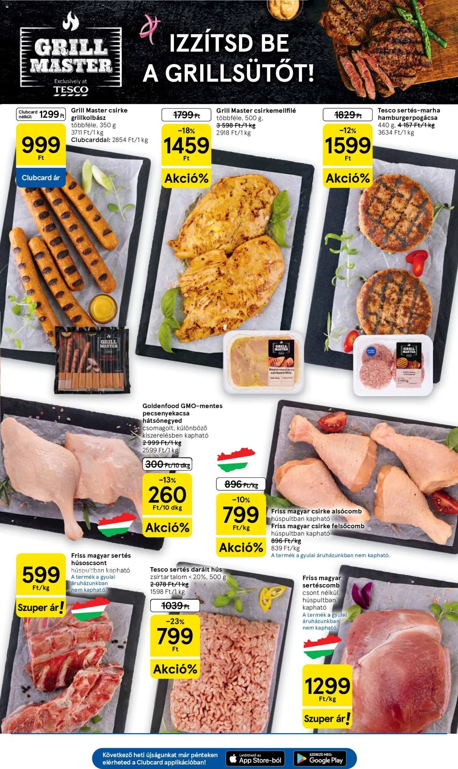 Tesco újság 2026.08.27. Tesco aktuális akciós újság