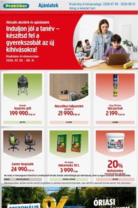 Praktiker újság 2026.07.30. Praktiker akciós újság