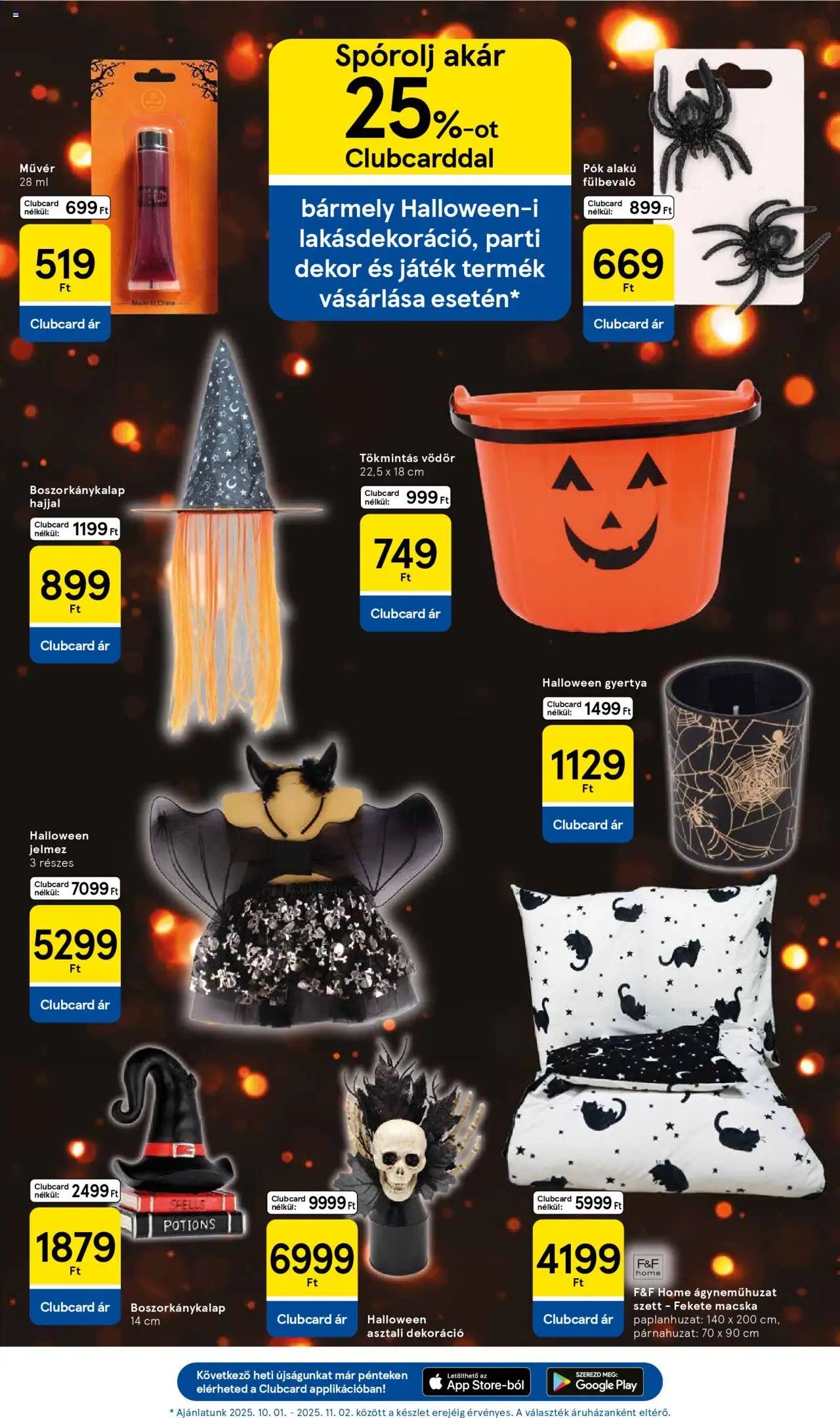 Tesco újság 2025.10.16. Akciós újság Tesco (2025-10-16 - 2025-10-22)