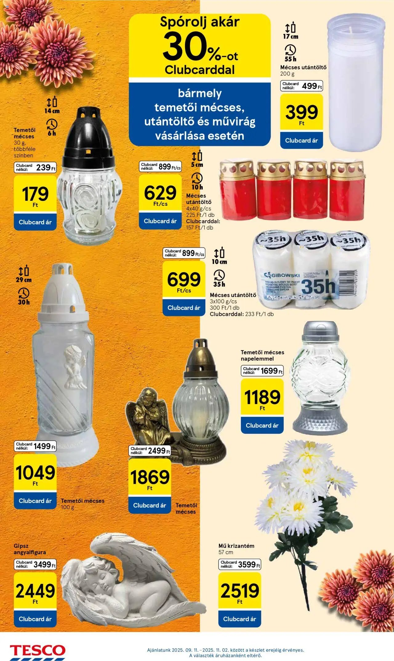 Tesco újság 2025.10.16. Akciós újság Tesco (2025-10-16 - 2025-10-22)