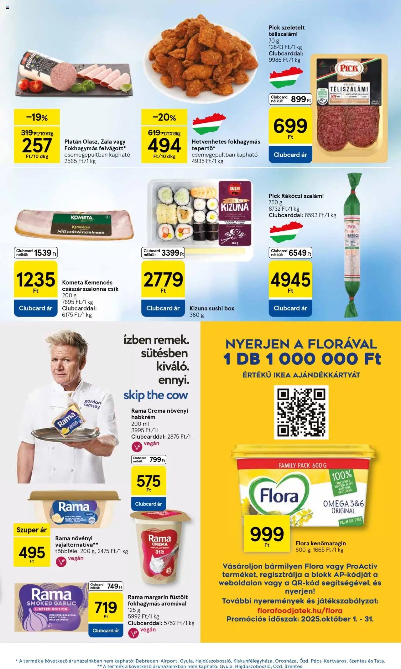 Tesco újság 2025.10.16. Akciós újság Tesco (2025-10-16 - 2025-10-22)