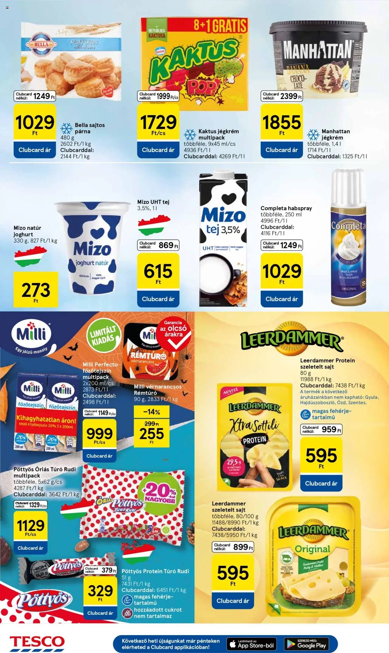 Tesco újság 2025.10.16. Akciós újság Tesco (2025-10-16 - 2025-10-22)
