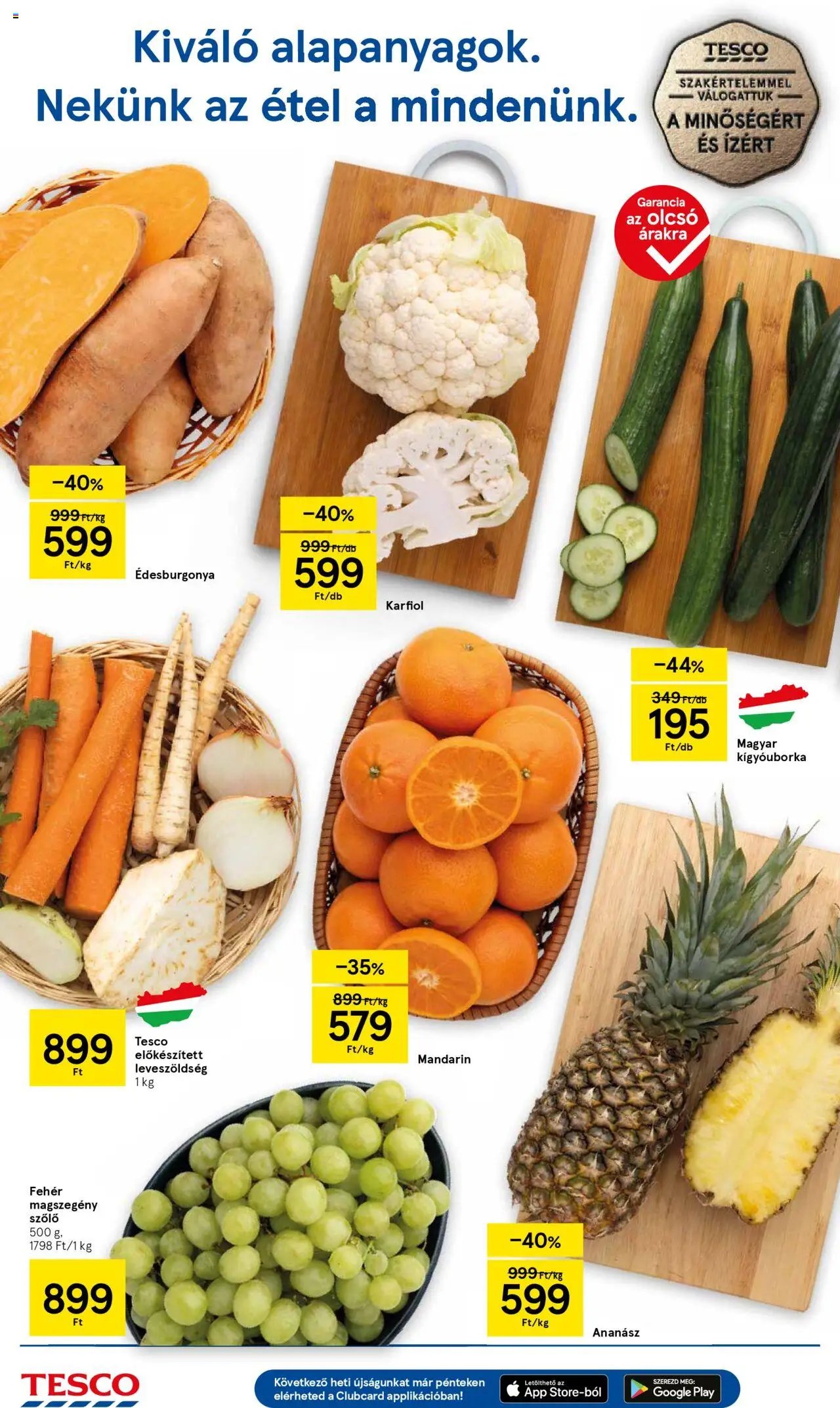 Tesco újság 2025.10.16. Akciós újság Tesco (2025-10-16 - 2025-10-22)